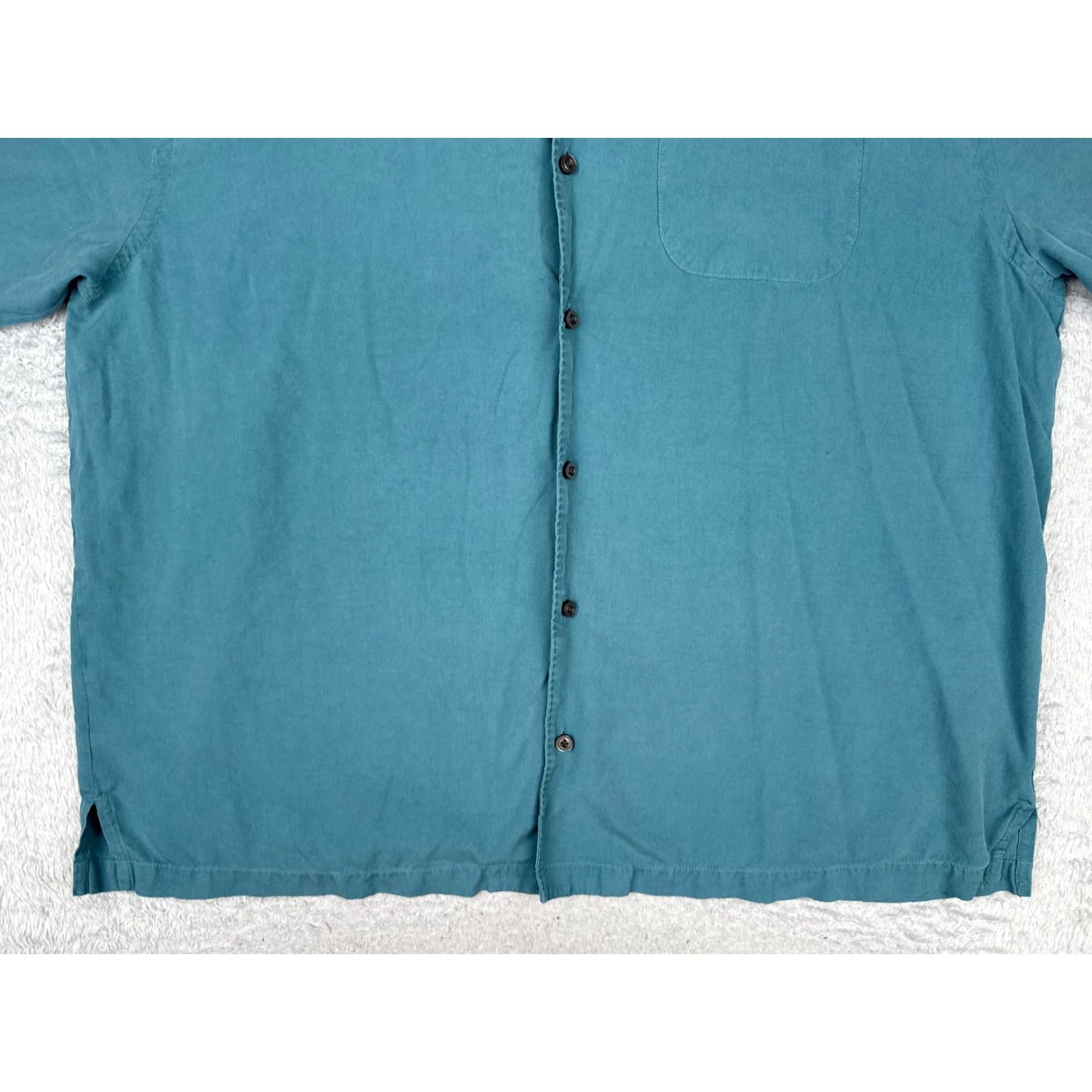 Tommy Bahama VINTAGE Tommy Bahama Shirt Adult 2XL XXL 2XB Blue Button Up 100% Silk Camp Hawaiian READ Size US XXL / EU 58 / 5 - 5 Thumbnail
