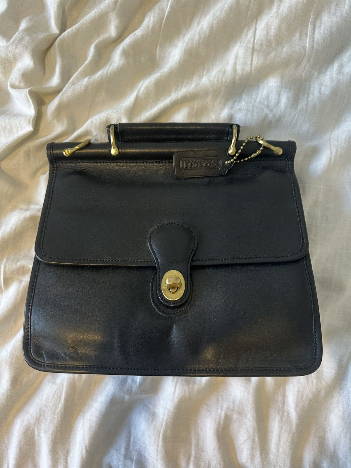 Coach Vintage Leather Coach Bag Size ONE SIZE - 1 Thumbnail