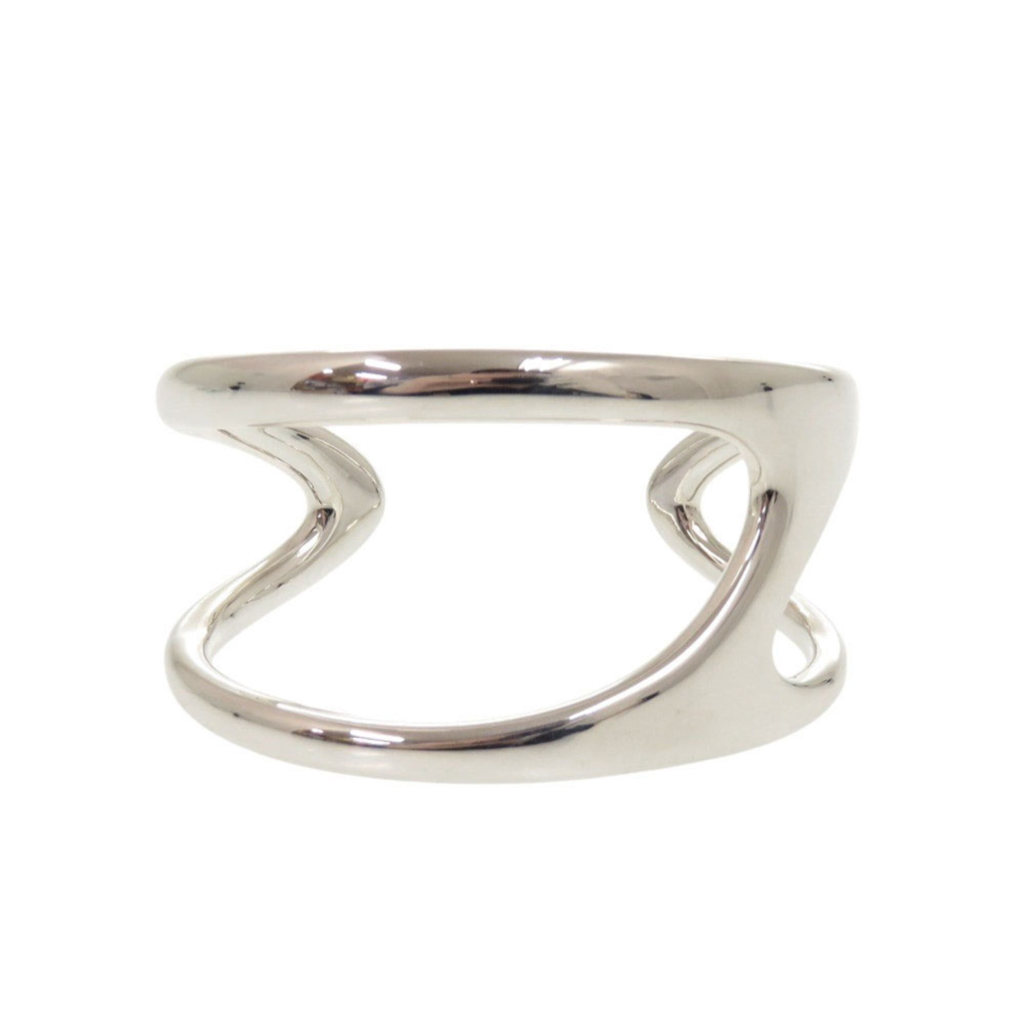 Hermes Excellent condition Hermes Chaine d'Ancre Punk #14 Sterling Silver 925 Bangle Bracelet 1182HERMES Size ONE SIZE - 1 Thumbnail