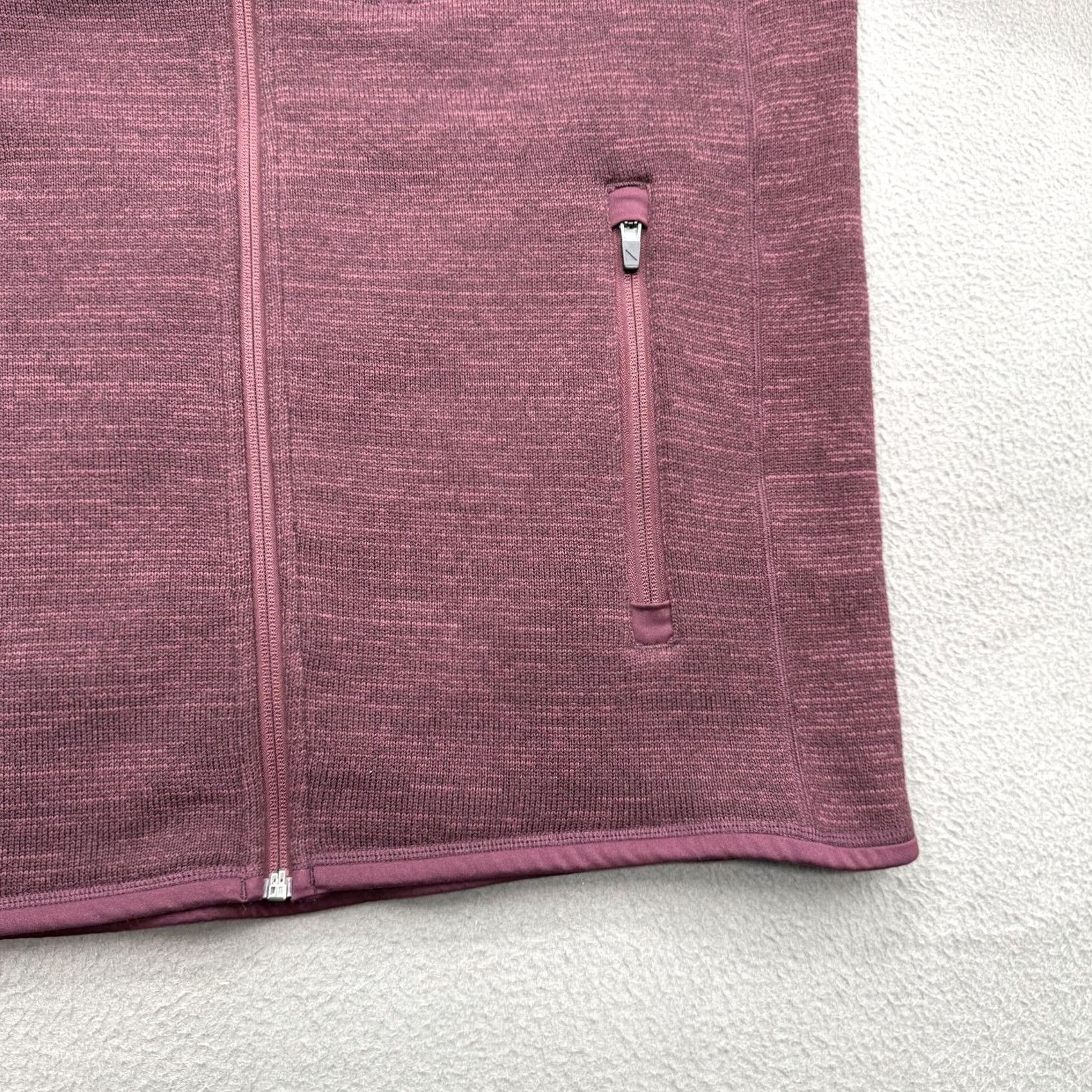 UNTUCKit UNTUCKit Kezoh Jacket Mens L Purple Full Zip Fleece Polyester Casual Size US L / EU 52-54 / 3 - 7 Thumbnail