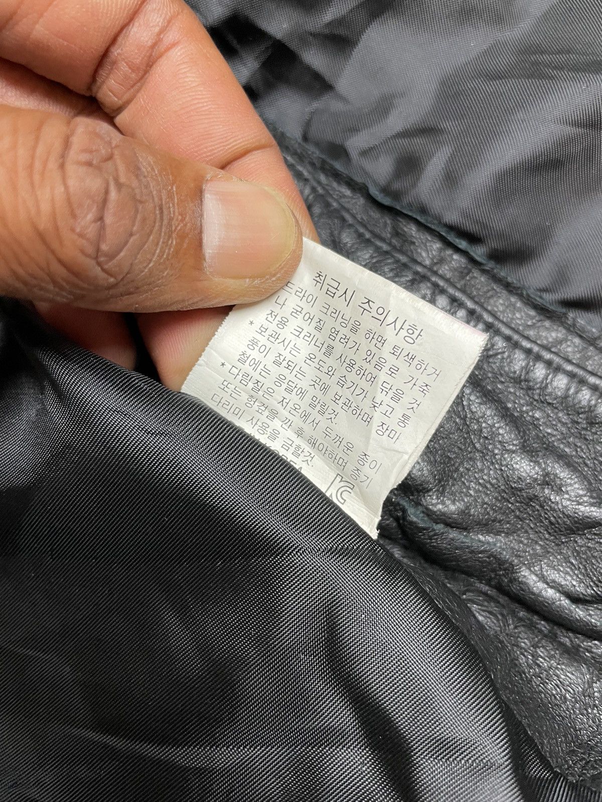 Japanese Brand × Vintage Drawing Just Leather Japanese Brand Leather Jackets Size M / US 6-8 / IT 42-44 - 6 Thumbnail