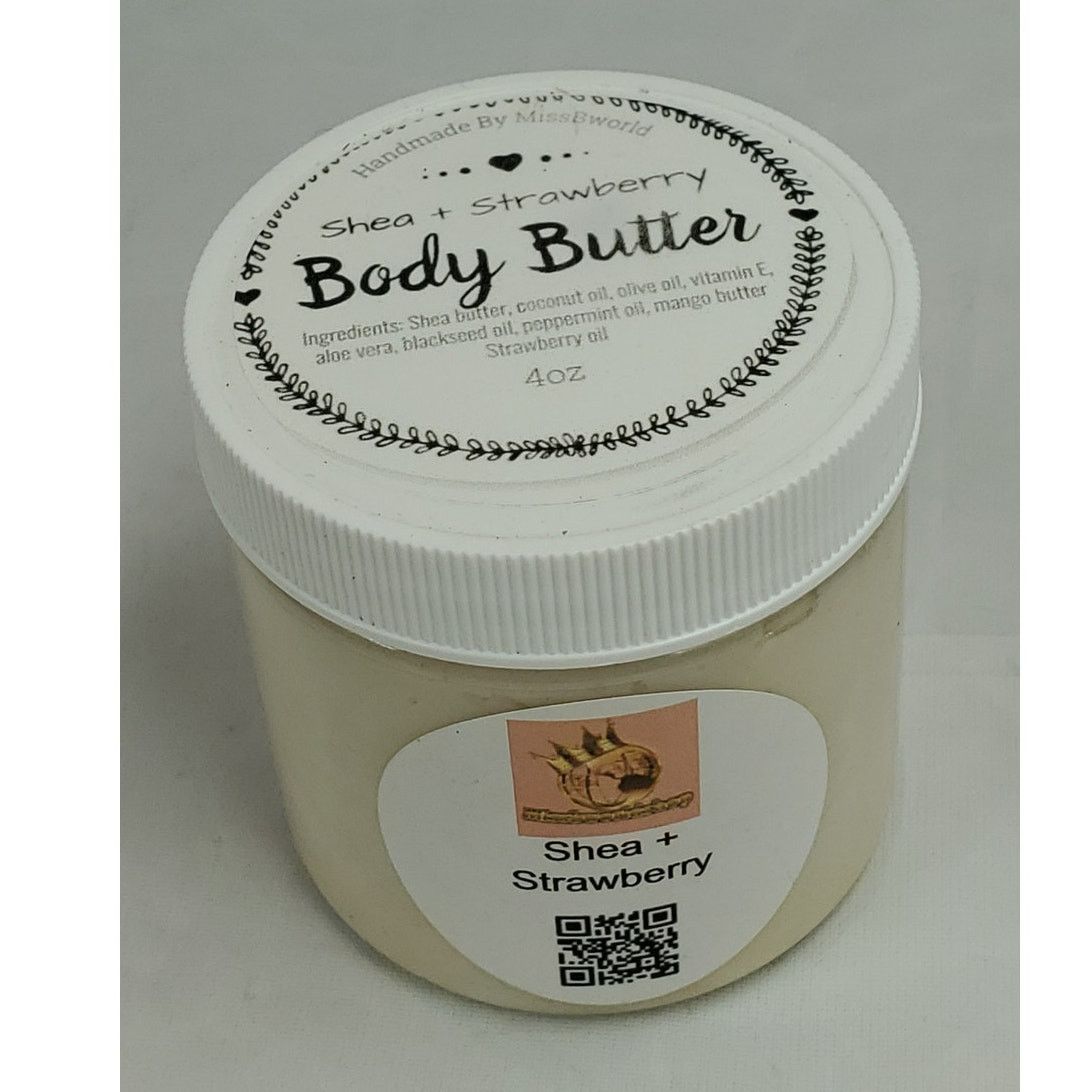 Other Shea Strawberry Body Butter Handmade Natural Moisturizer 4oz Size ONE SIZE - 3 Thumbnail