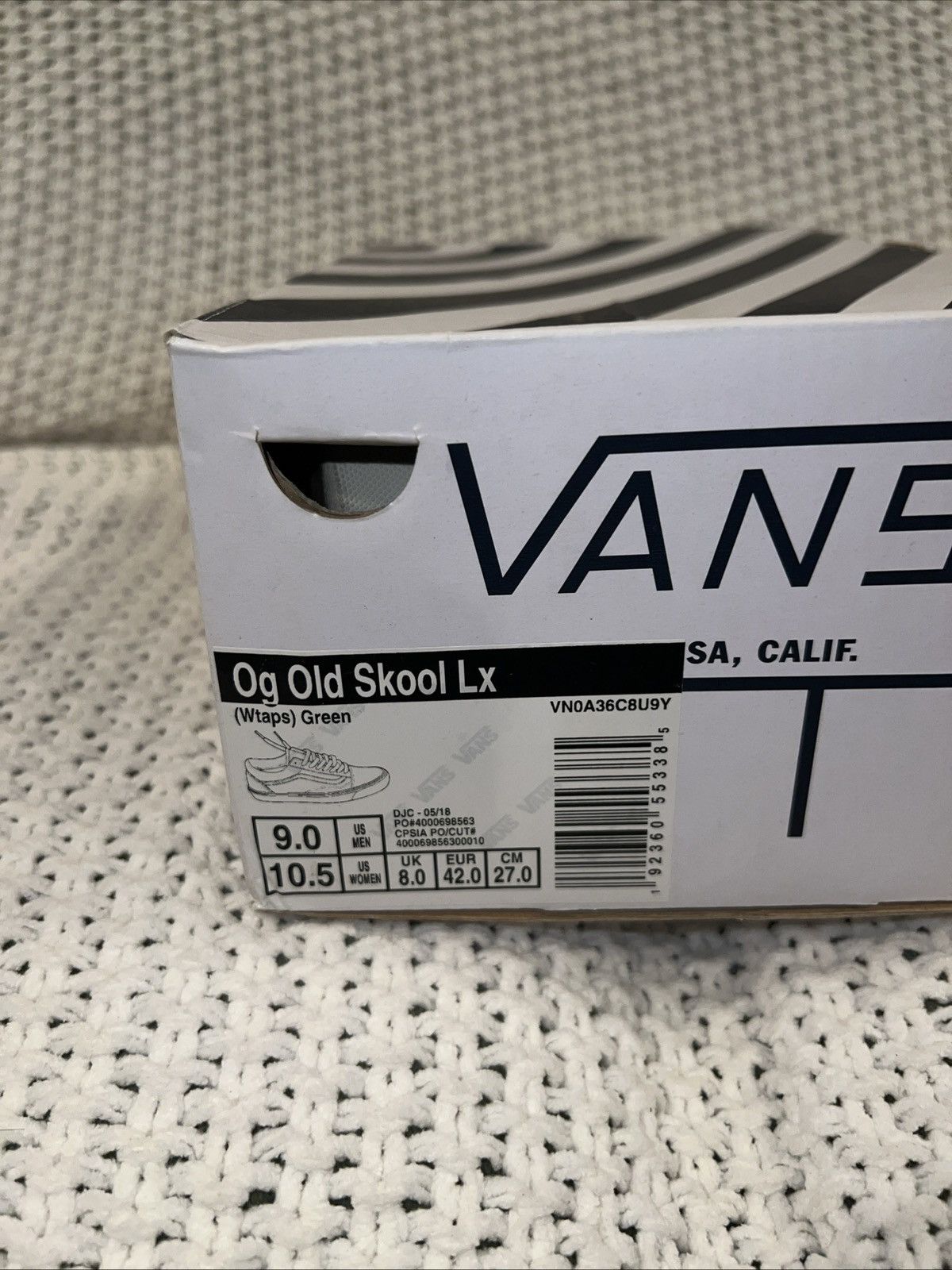 Vans × Wtaps VANS WTAPS OG OLD SKOOL LX Size US 9 / EU 42 - 9 Thumbnail