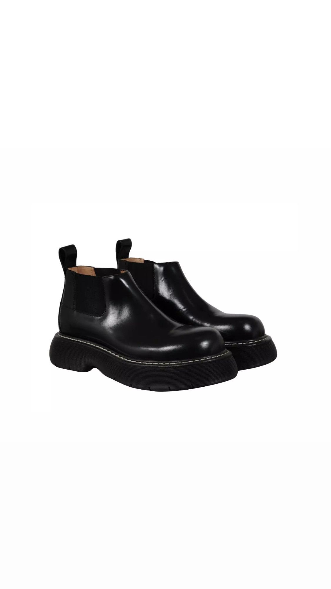 Bottega Veneta Bounce Swell Ankle Chelsea Boots - 02249 Size US 10.5 / EU 43-44 - 14 Thumbnail