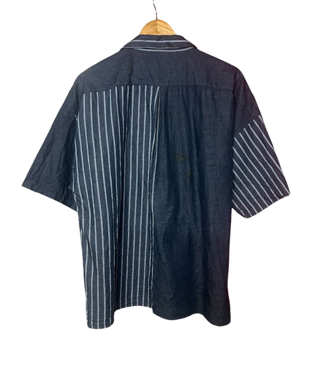 Japanese Brand Patchwork Design GGD shirt button up Grand Global Design Size US L / EU 52-54 / 3 - 3 Thumbnail