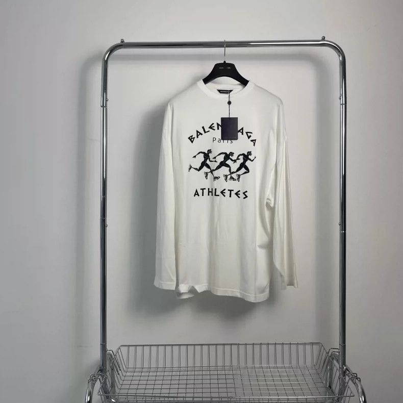 Balenciaga Marathon Long Sleeve Sweatshirt - dmc