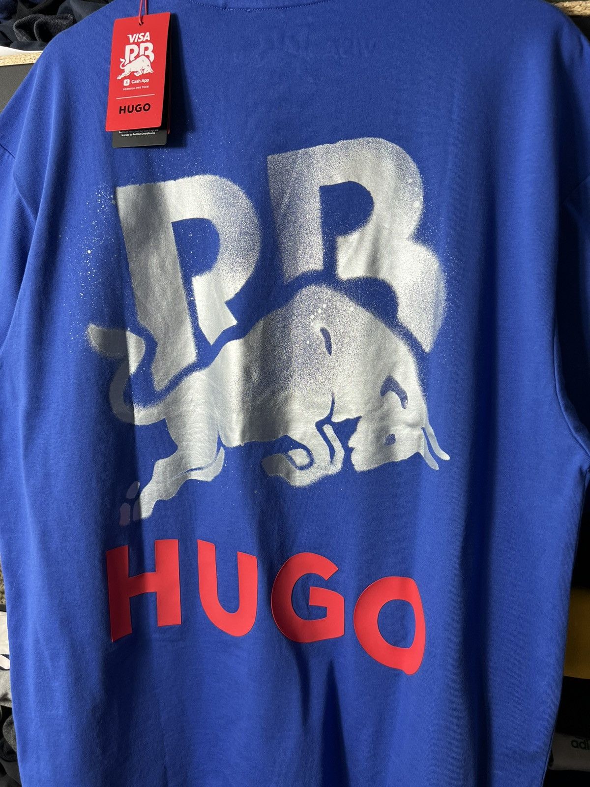 Hugo HUGO Red Bull Racing F1 Oversized T-Shirt Visa Cash App Size US M / EU 48-50 / 2 - 6 Thumbnail