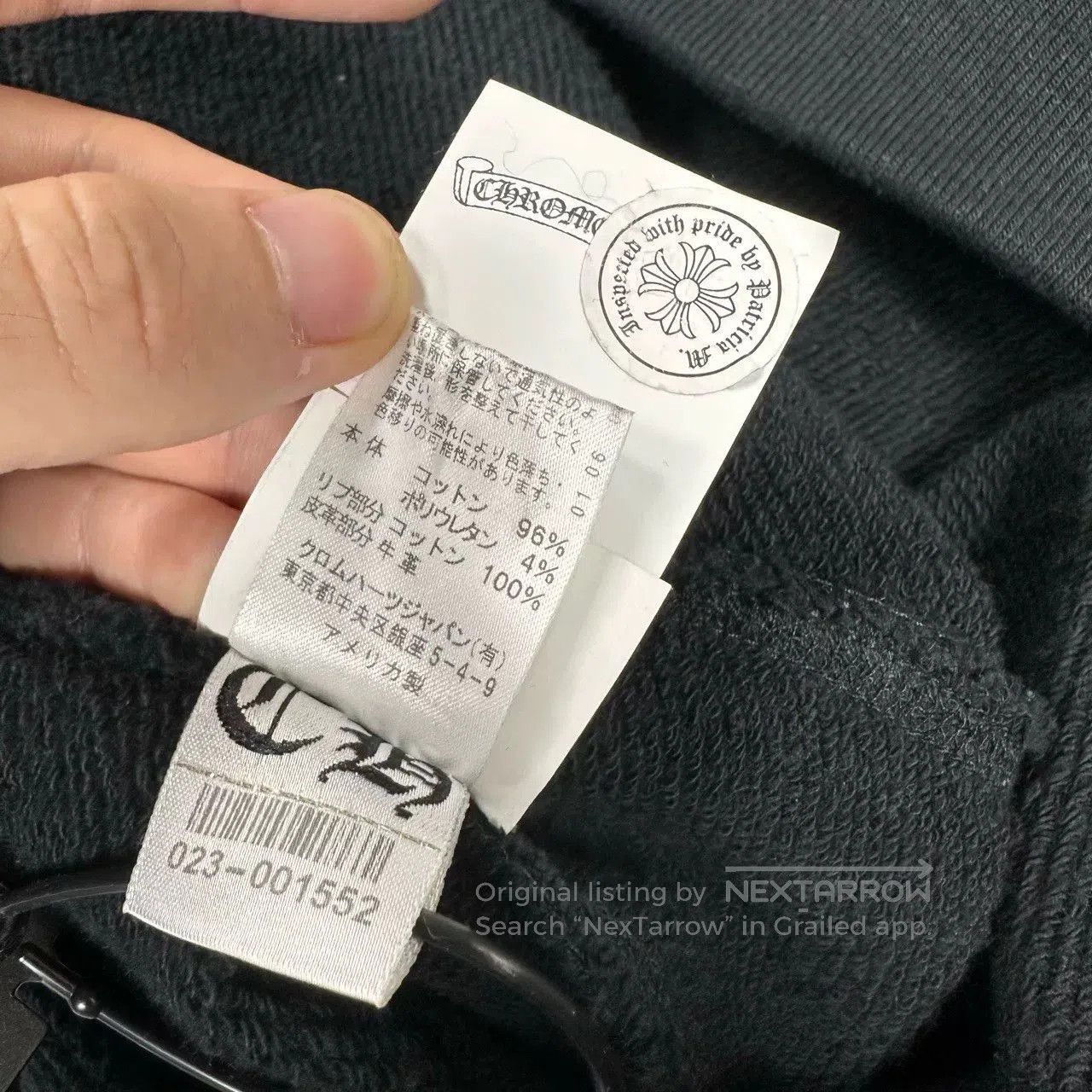 Chrome Hearts chrome hearts black embroidered sweatshirt. Size US XL / EU 56 / 4 - 6 Thumbnail