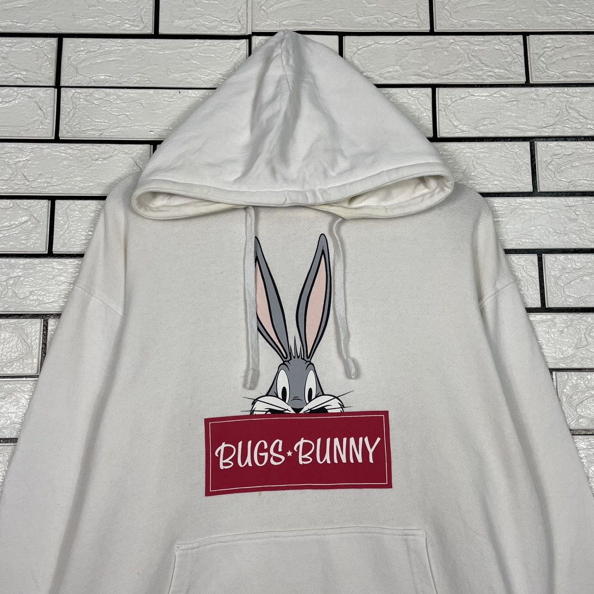 Warner Bros Looney Tunes Bugs Bunny Hoodie Size US L / EU 52-54 / 3 - 2 Thumbnail