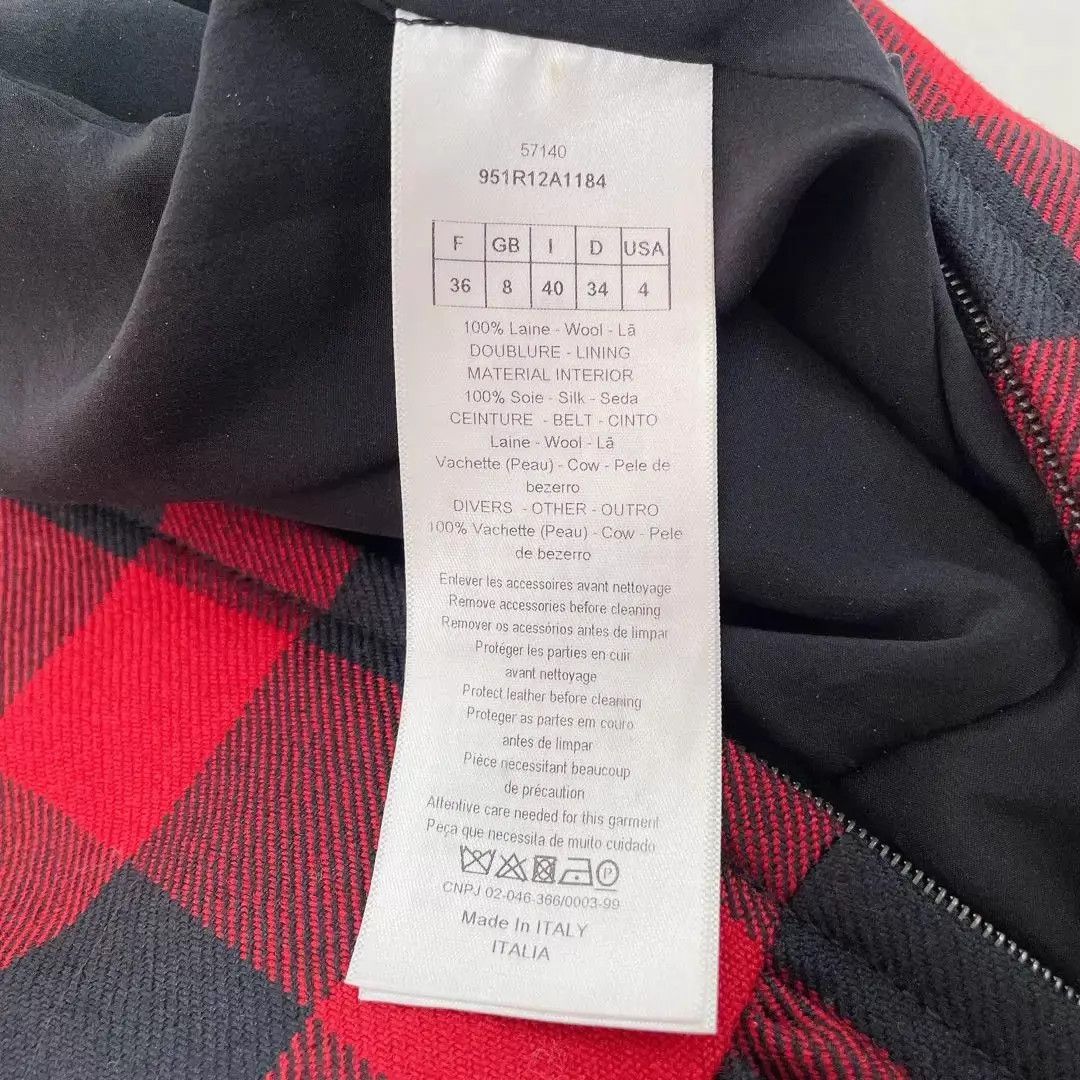 Dior Christian Dior tartan dress FR 36 Size XS / US 0-2 / IT 36-38 - 8 Thumbnail