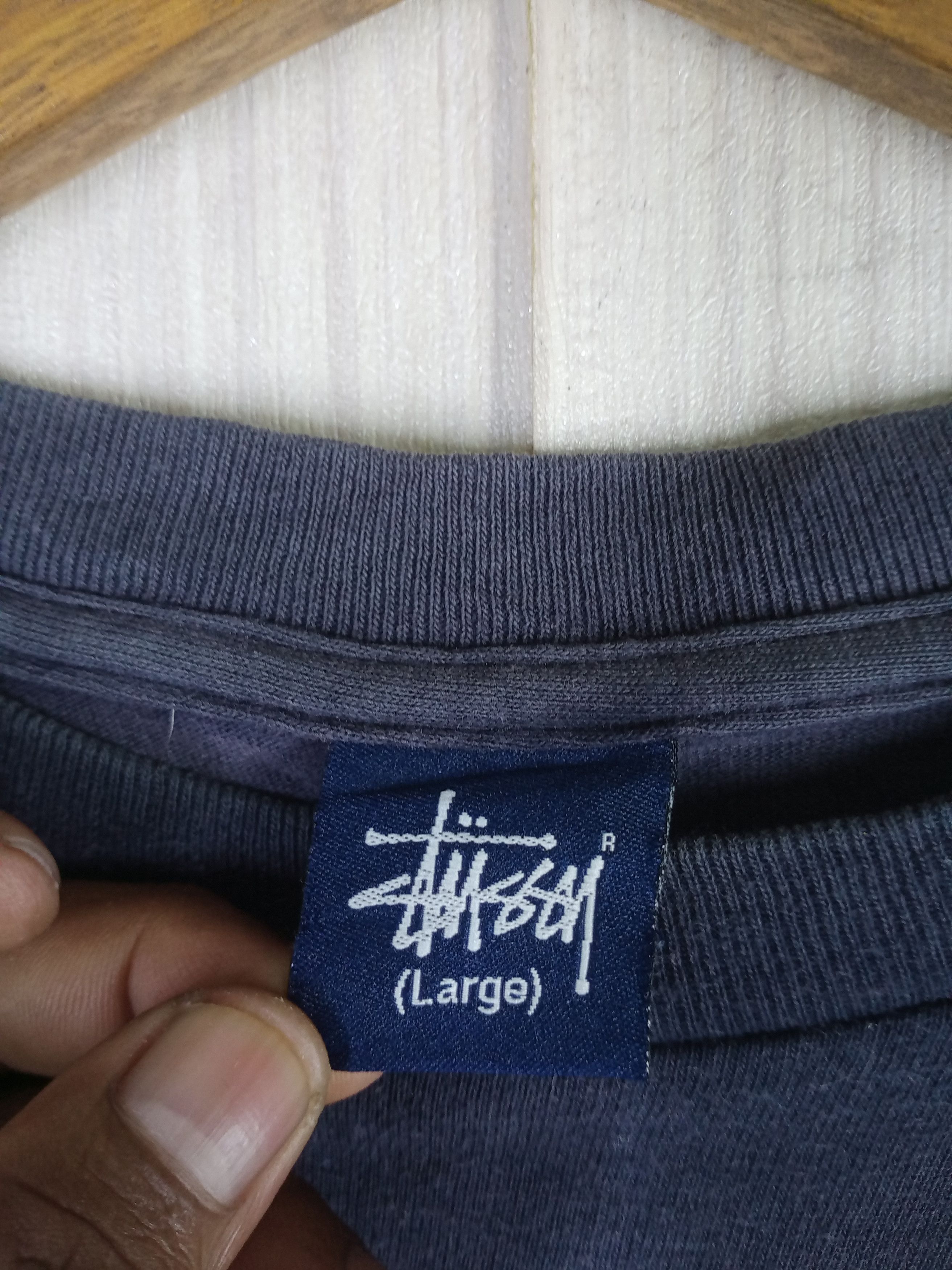 Stussy Vintage Stussy X Leilow Live Long Stay Free Aloha Tshirt Size US L / EU 52-54 / 3 - 6 Thumbnail