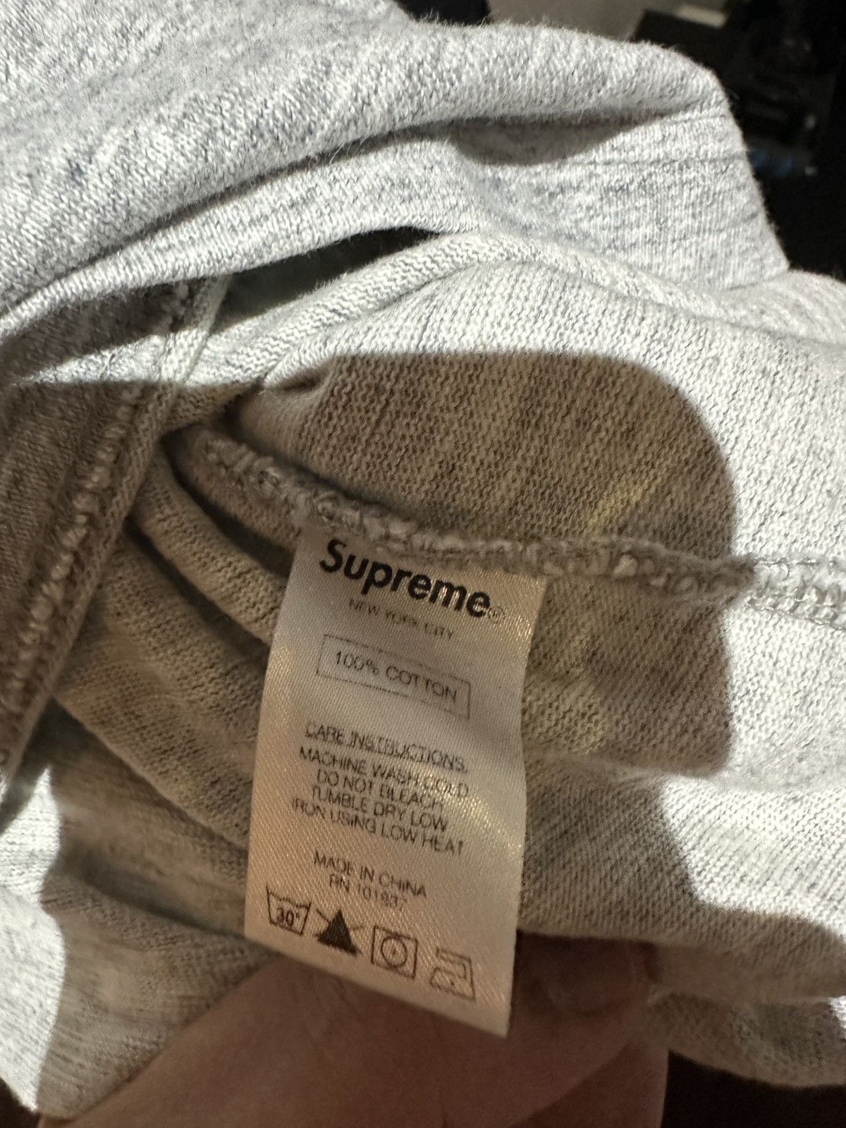 Supreme Supreme pocket tee Size US L / EU 52-54 / 3 - 7 Thumbnail