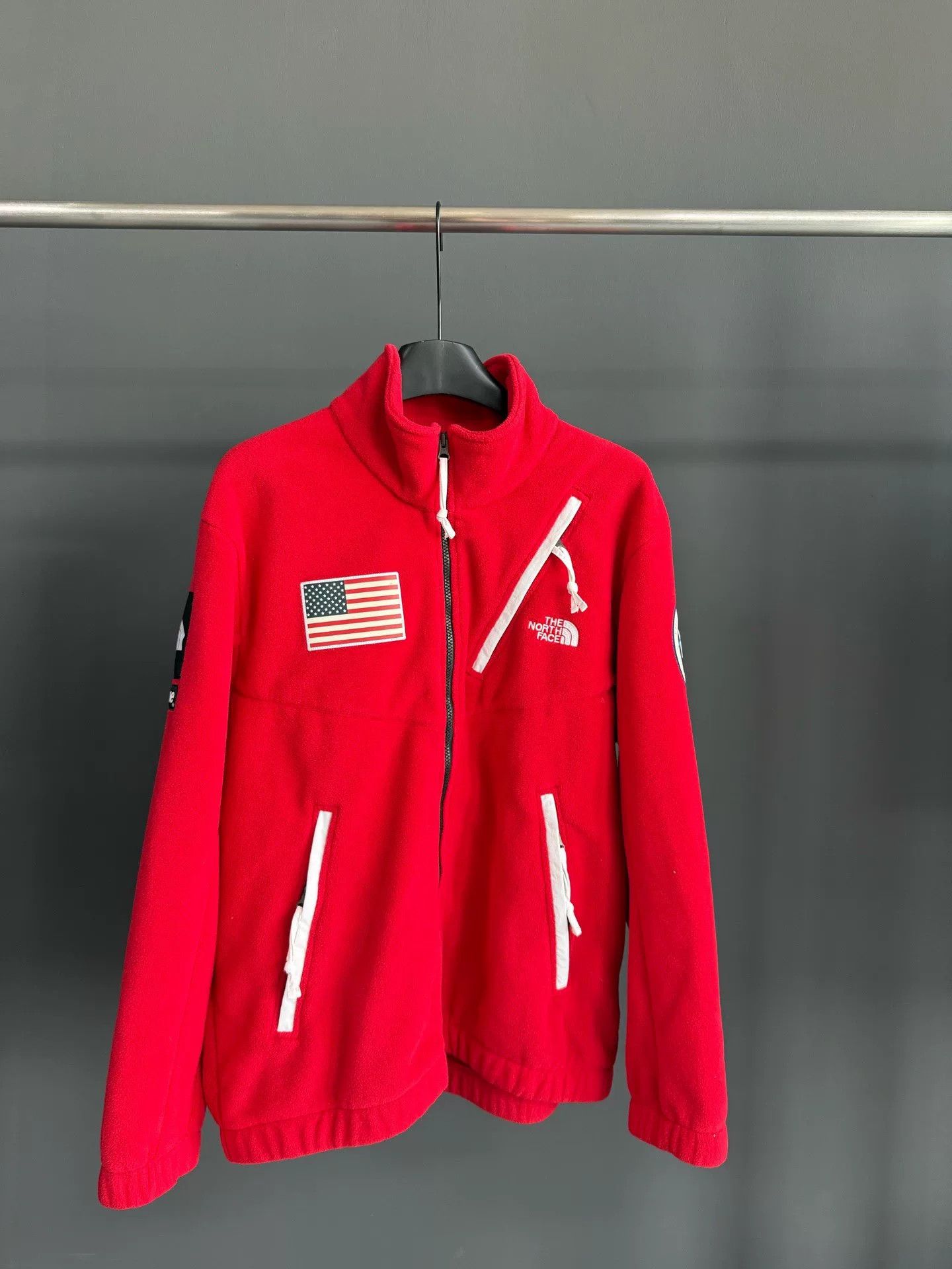 Supreme Supreme Collab Red Light Jacket XL Men Size US XL / EU 56 / 4 - 1 Thumbnail