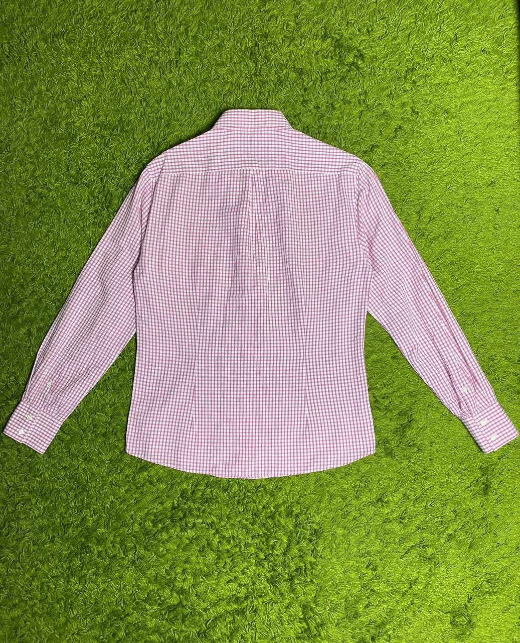Brunello Cucinelli Brunello Cucinelli Check Linen Casual Shirt Button Up Size US M / EU 48-50 / 2 - 6 Thumbnail