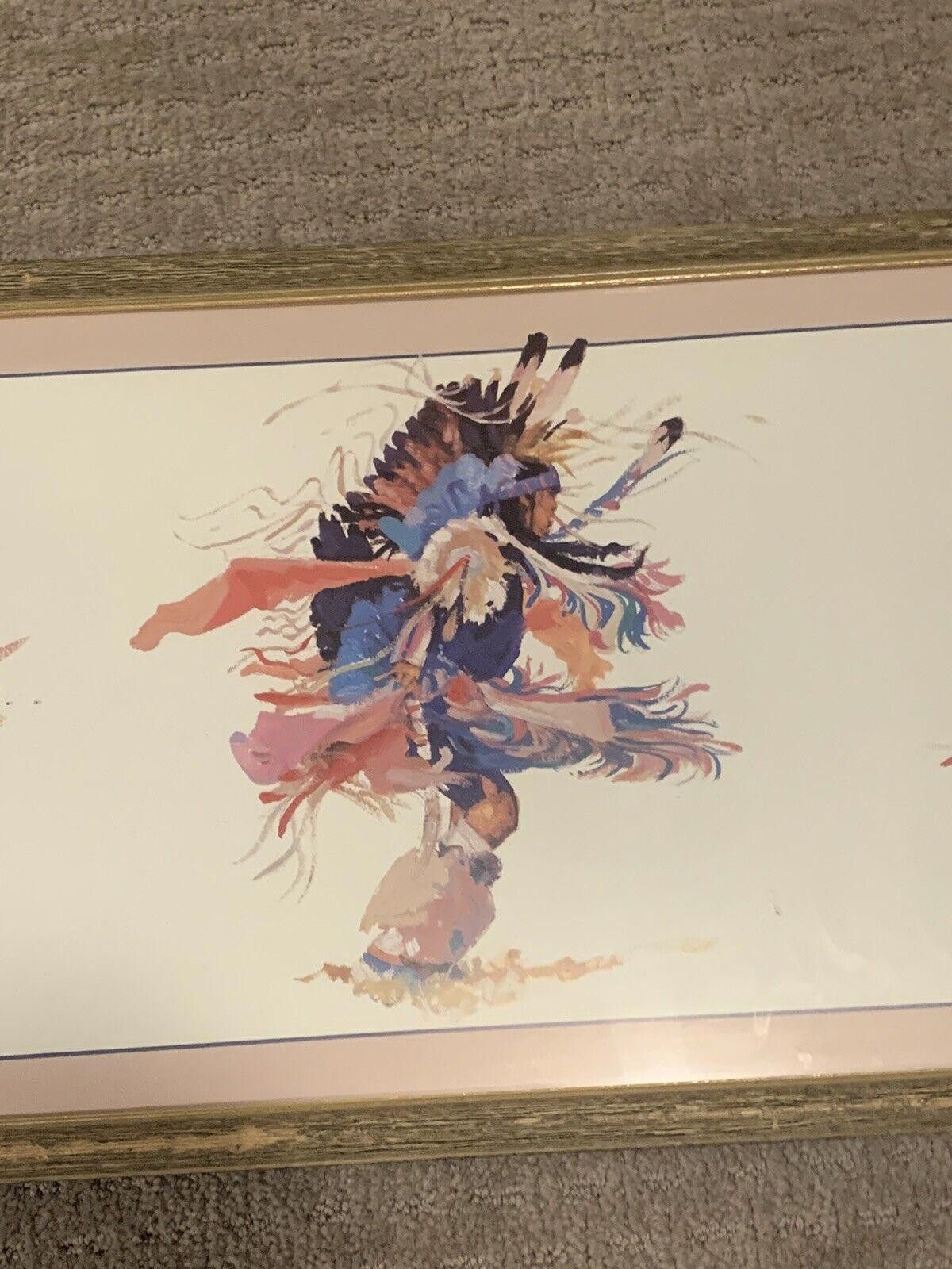 Designer Stunning Dancing Native American Indian Betty Jean Billups Size ONE SIZE - 6 Thumbnail