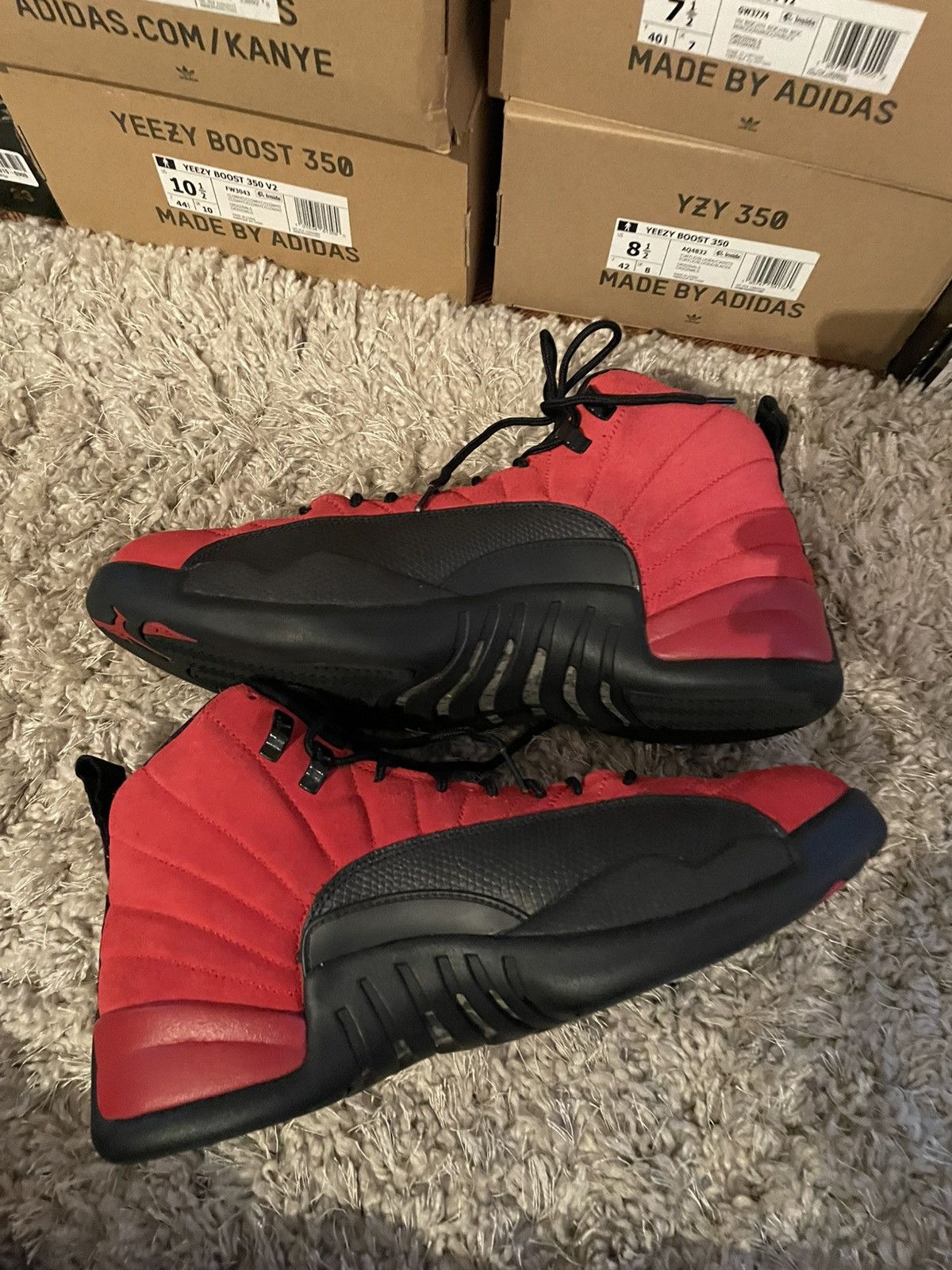 Jordan Brand Jordan 12 Reverse Flu Game Size US 13 / EU 46 - 3 Thumbnail
