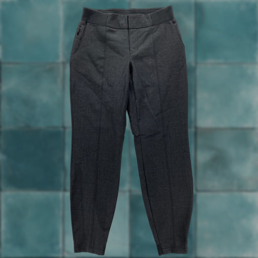 Athleta Athleta Wool Blend Work It City Pants Jogger Tapered Gray Size 4 Stretch Pockets Size 27" / US 4 / IT 40 - 1 Thumbnail