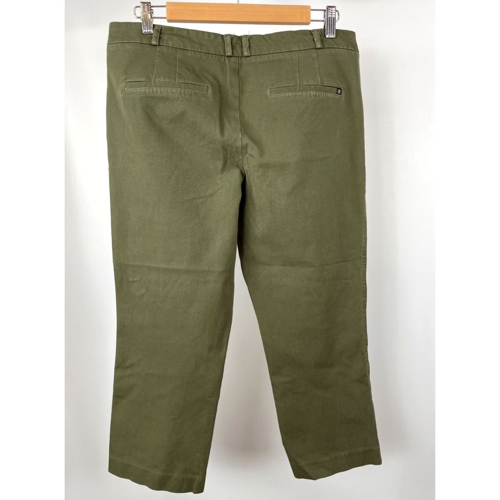 Banana Republic Banana Republic Pants Womens Size 10 Mid Rise Straight Leg Green Regular Fit Size 32" / US 10 / IT 46 - 4 Thumbnail
