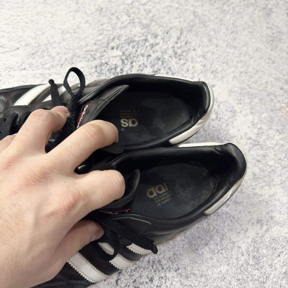 Adidas × Vintage Adidas Samba Black/White US12 UK11.5 EU46 JP30 Size US 12 / EU 45 - 11 Thumbnail
