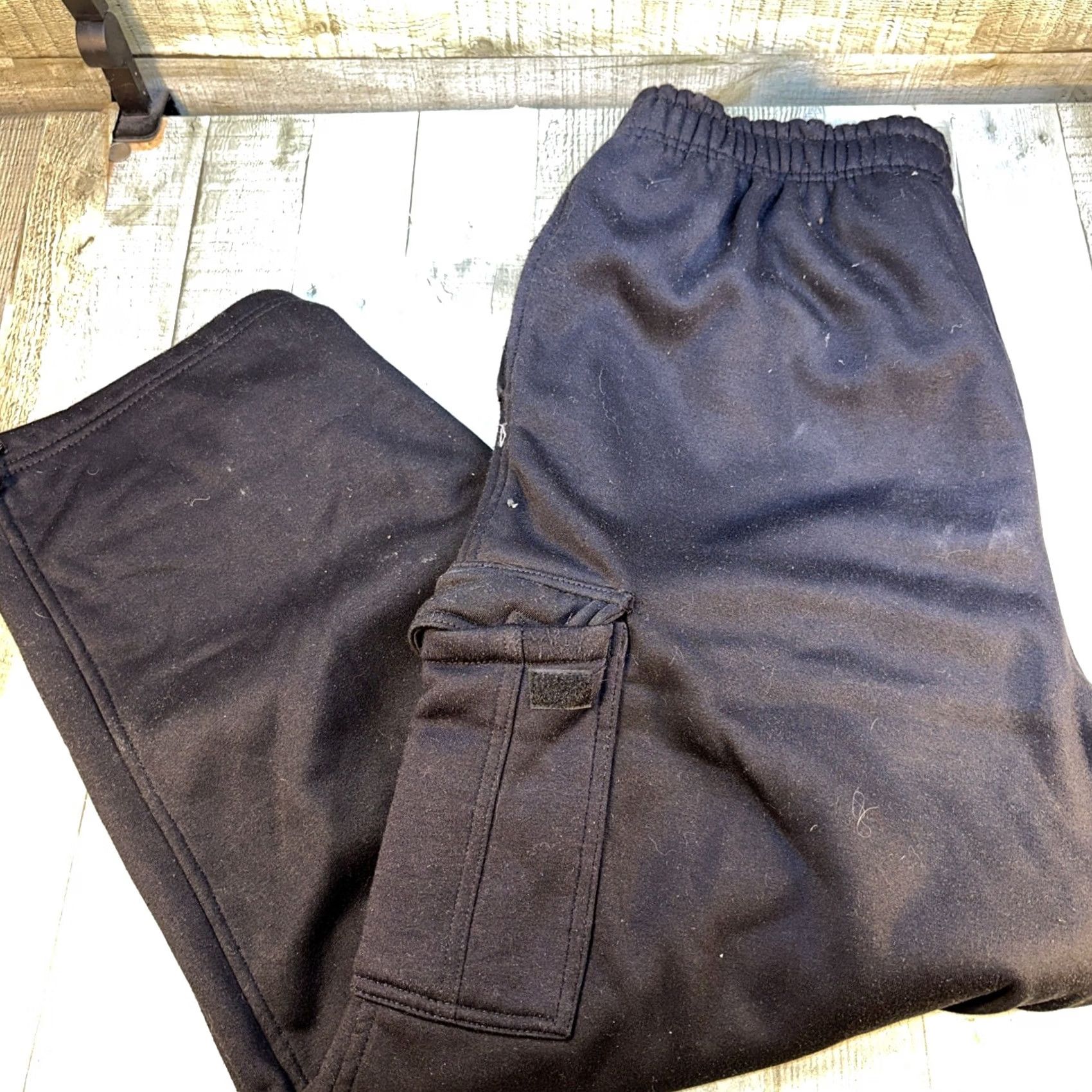 Vintage VINTAGE PJ Mark Cargo Jogger Pants 3XL Men Wide-Leg Black 90s Y2K Streetwear Baggy Wide Leg Municipal Industrial Brand Size US 39 - 4 Thumbnail