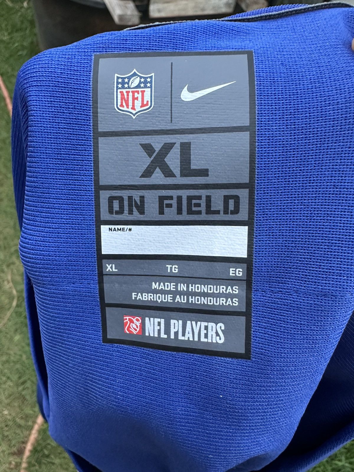 Nike New York Giants Nike Jersey XL On Field Odell Beckham Jr #13 Size US XL / EU 56 / 4 - 5 Thumbnail
