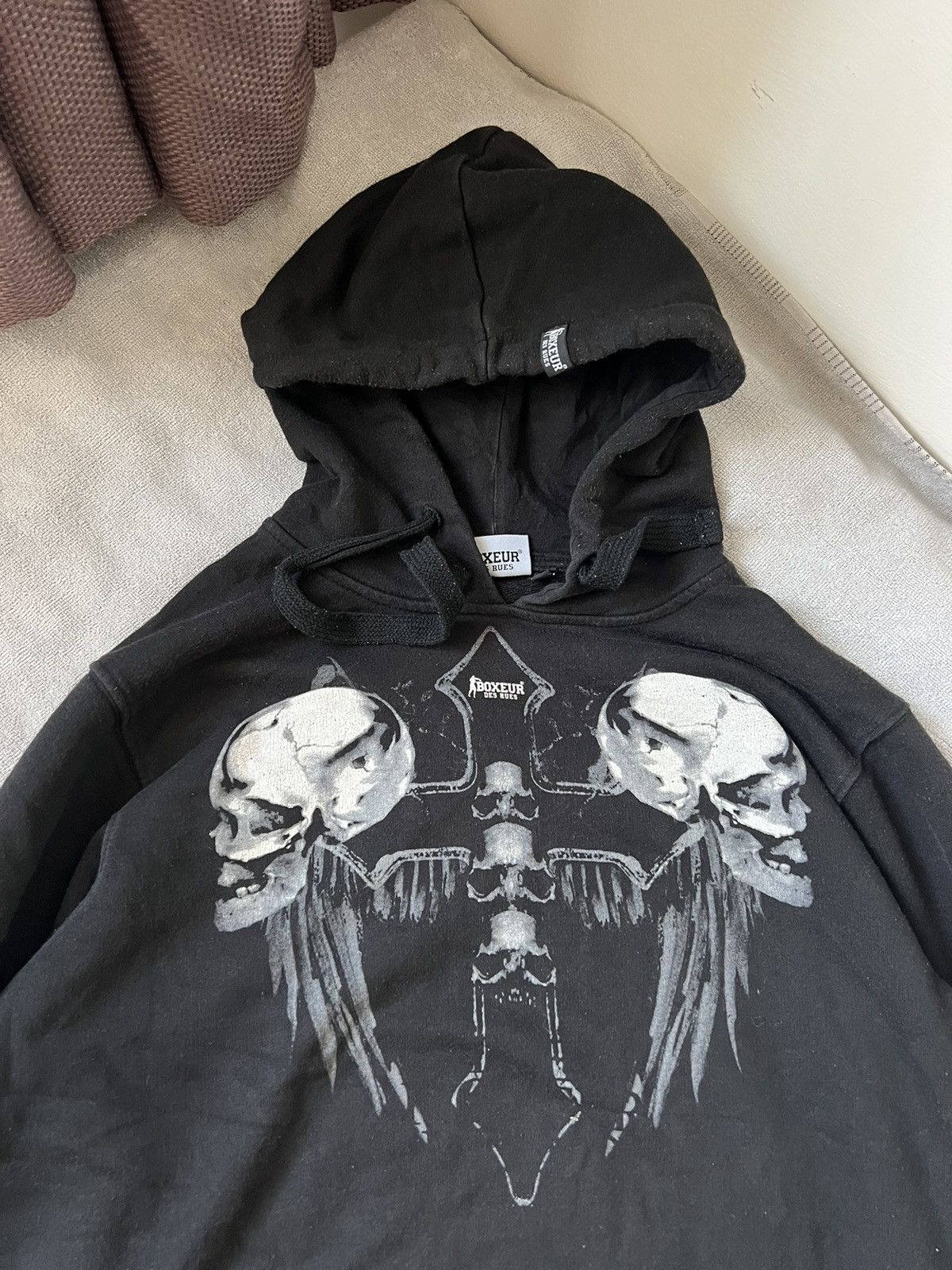 Affliction × Tapout Vintage affliction Tapout style avant garde punk hoodie 90s Size US L / EU 52-54 / 3 - 6 Thumbnail