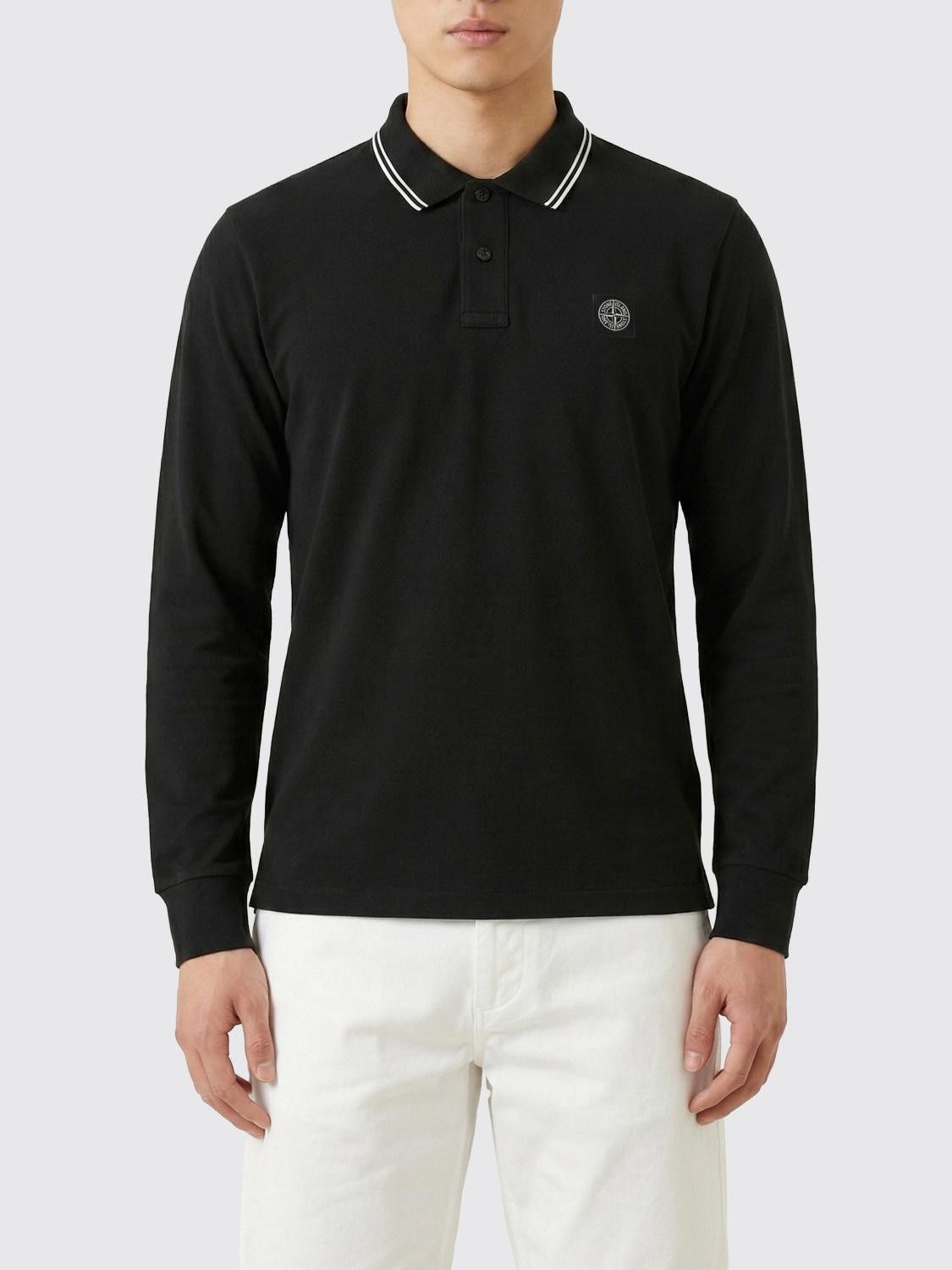 Stone Island Stone Island Polo Shirt Men Blue Size US M / EU 48-50 / 2 - 1 Thumbnail