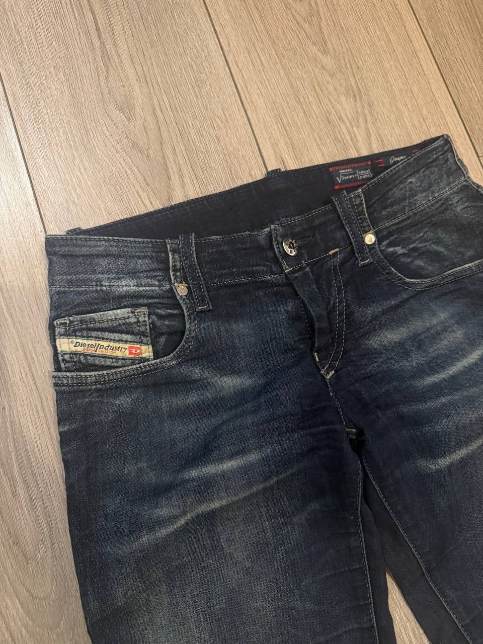 Diesel Diesel Jeans Women Size 25 Dark Wash Grupee Blue Size 25" / US 0 / IT 36 - 3 Thumbnail