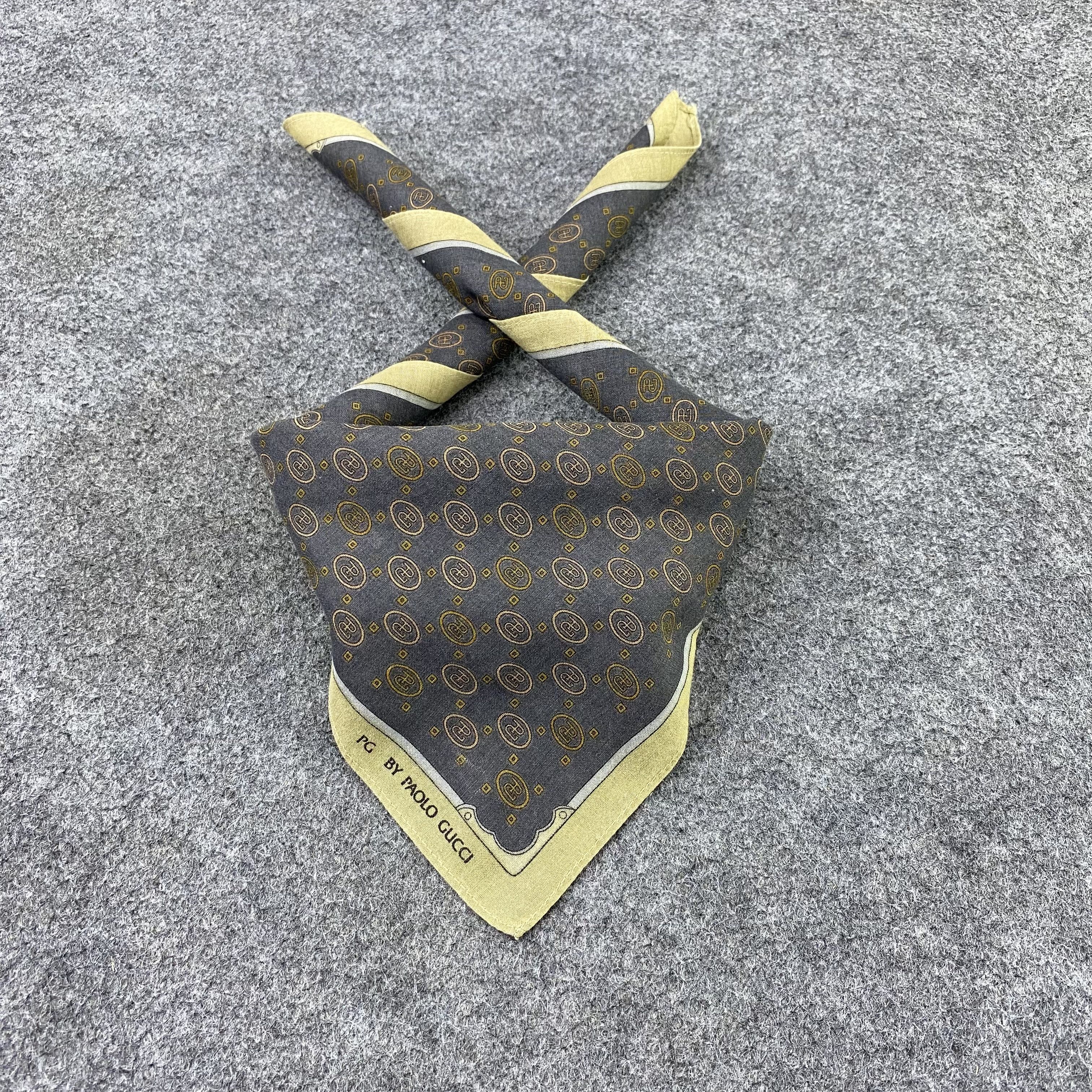 Paolo Gucci Paolo Gucci Handkerchief / Bandana / Neckerchief-B1476 Size ONE SIZE - 2 Thumbnail