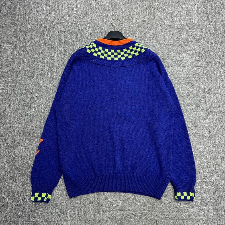 Louis Vuitton Louis Vuitton Checkerboard sleeve logo Jersey sweater Nexta Size US L / EU 52-54 / 3 - 5 Thumbnail