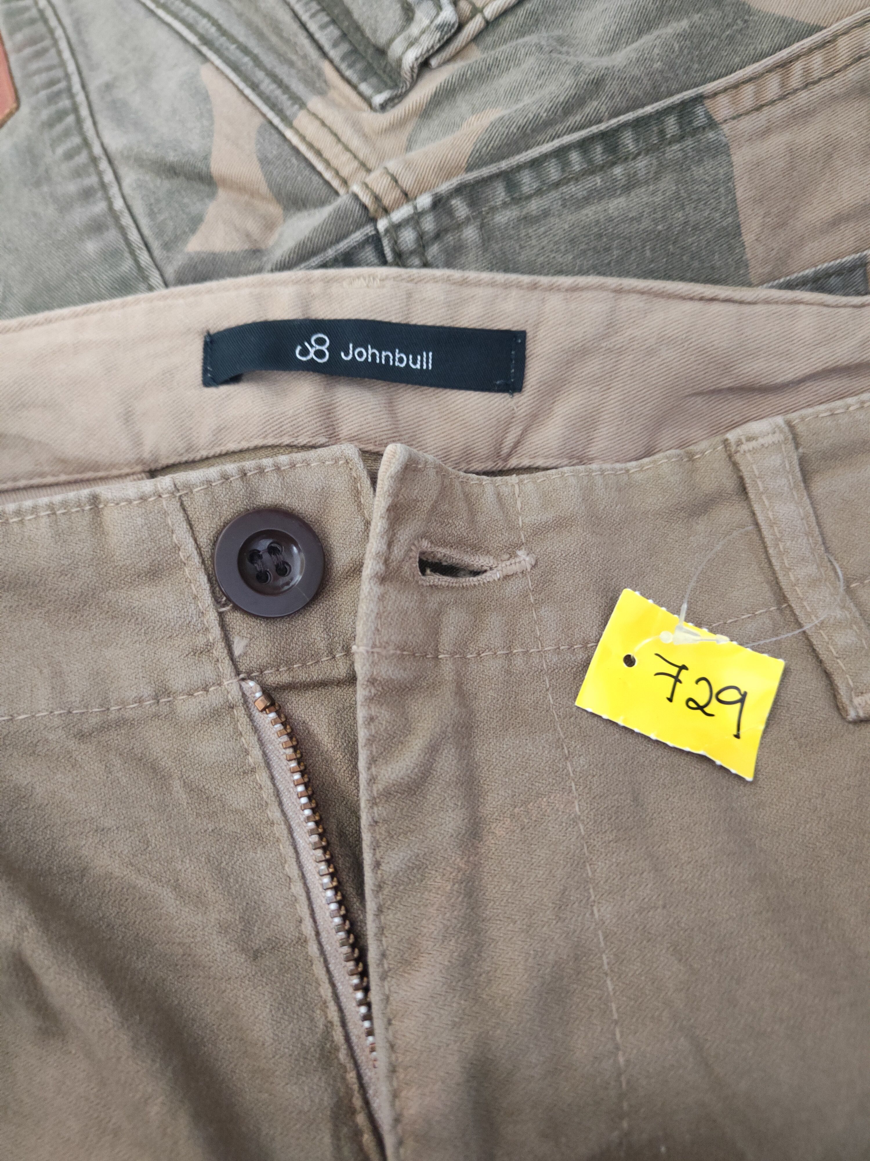 Johnbull DL John Bull Brown Multipocket Tactical Cargo Pants #729 Size US 32 / EU 48 - 13 Thumbnail