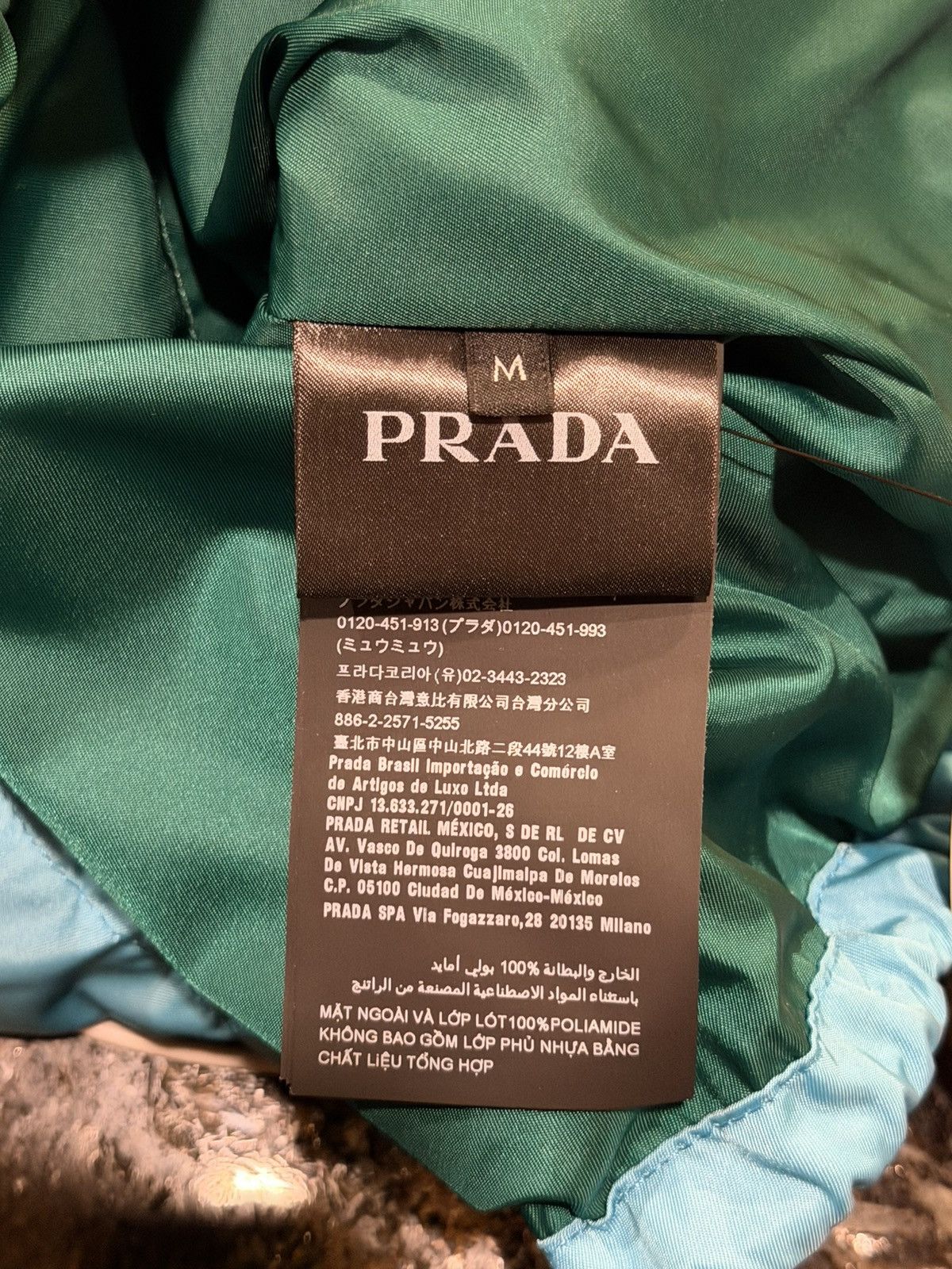Prada Prada FW18 Nylon Colorblock Cargo Zip Up Runway Jacket Size US M / EU 48-50 / 2 - 18 Thumbnail