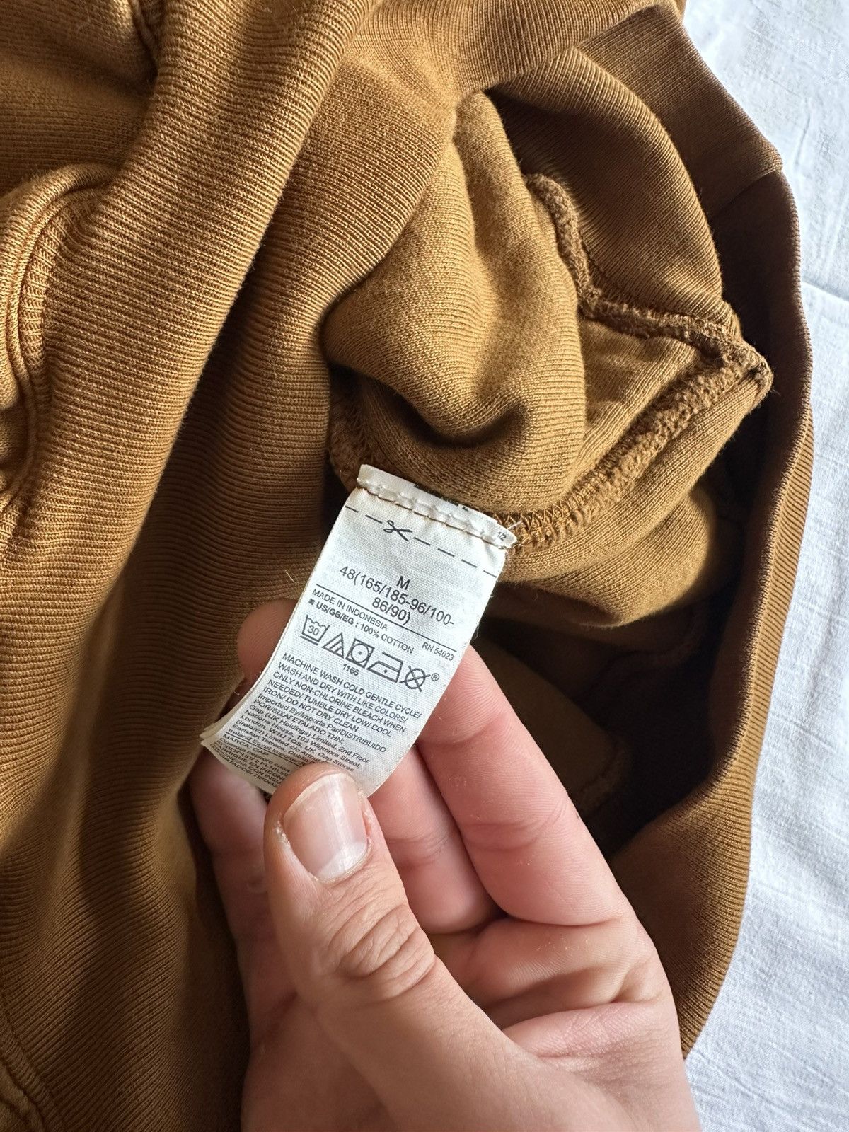 Yeezy Yeezy Gap Perfect Hoodie Khaki Brown Size US M / EU 48-50 / 2 - 5 Thumbnail