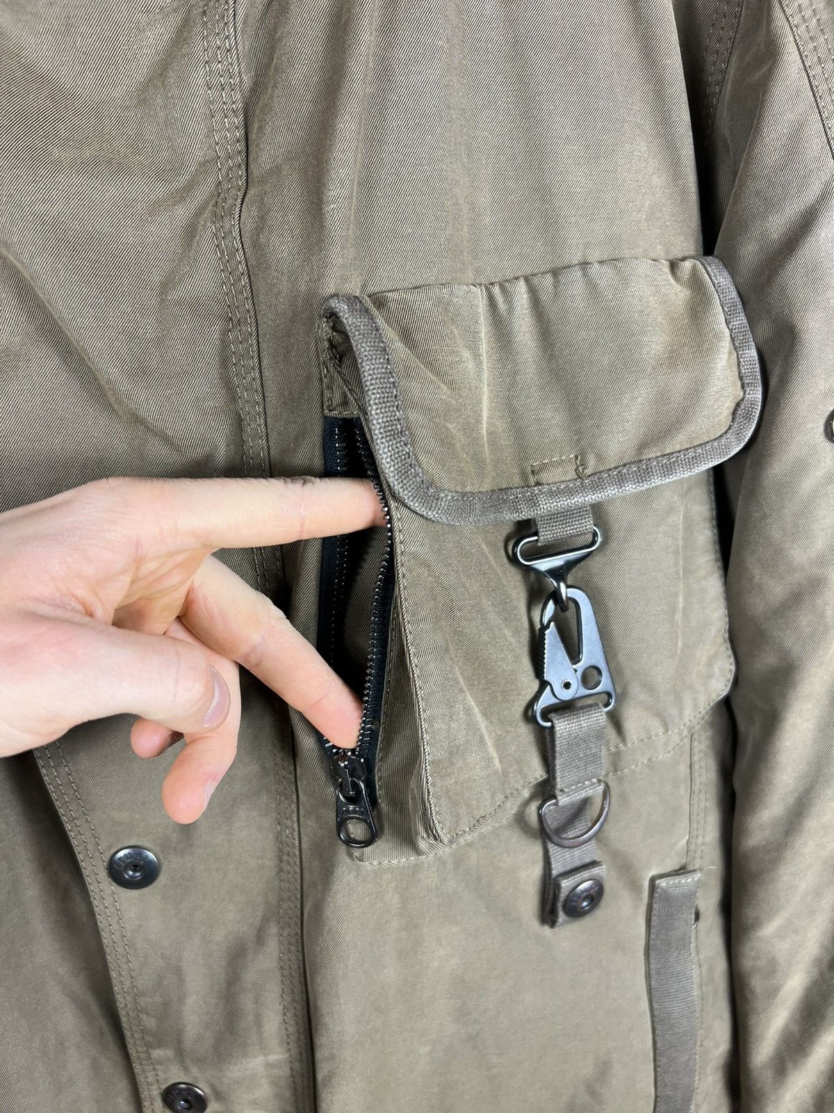 Alyx Crust Cinelli Studio italian asymmetrical down jacket alyx Size US L / EU 52-54 / 3 - 15 Thumbnail