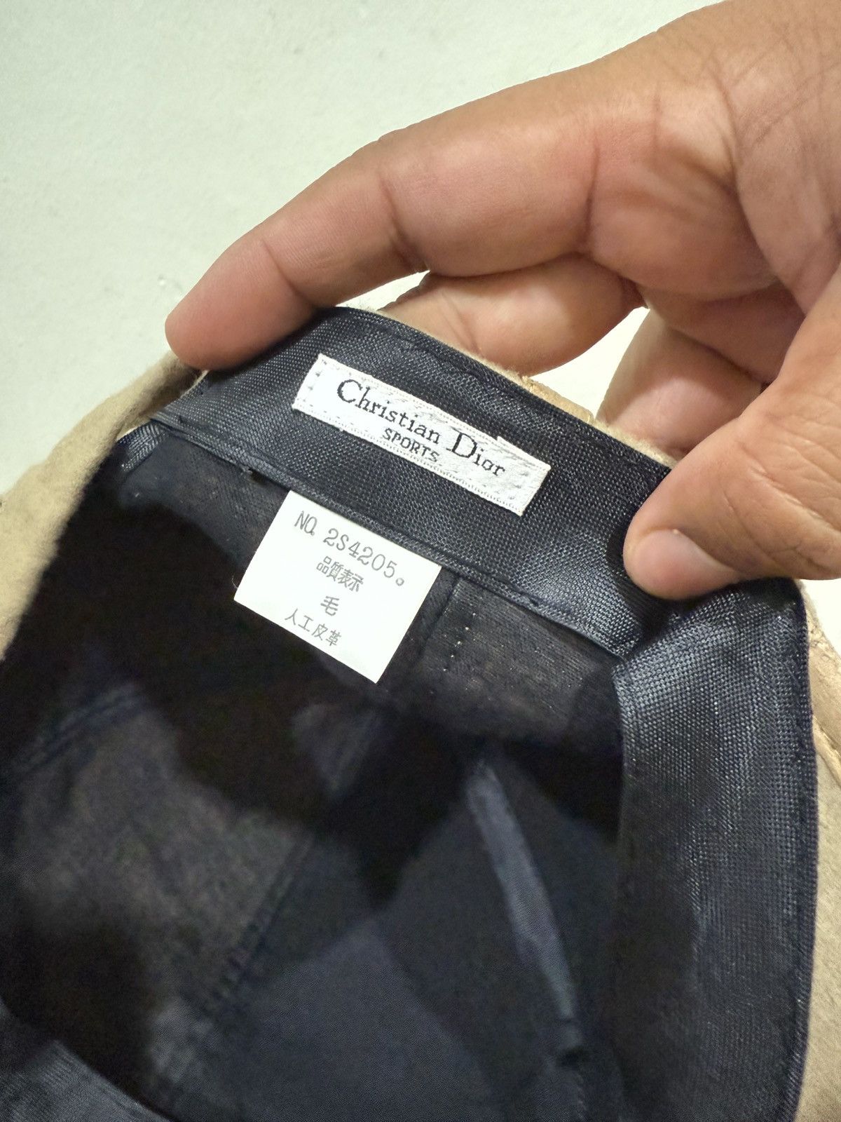 Christian Dior Monsieur VTG Christian Dior Sport Sun Visor Hat Size ONE SIZE - 6 Thumbnail