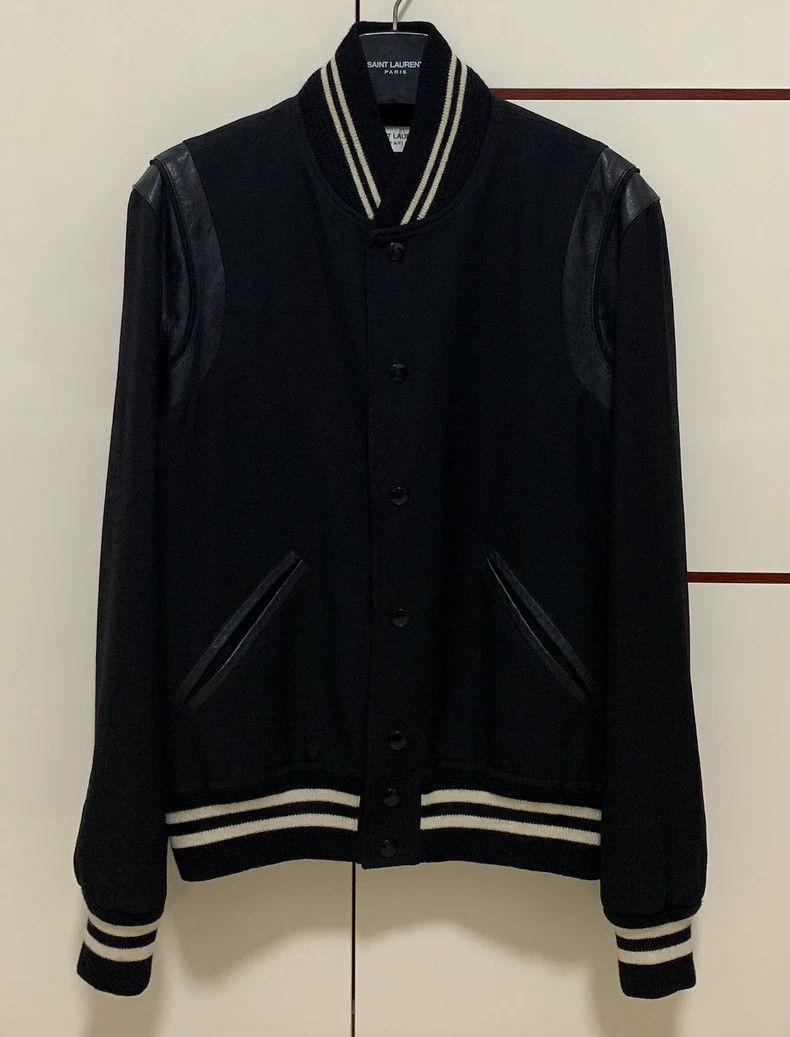 Saint Laurent Paris Saint Laurent Paris 17ss Darth Vader Patchwork Teddy Jacket Size US M / EU 48-50 / 2 - 1 Thumbnail