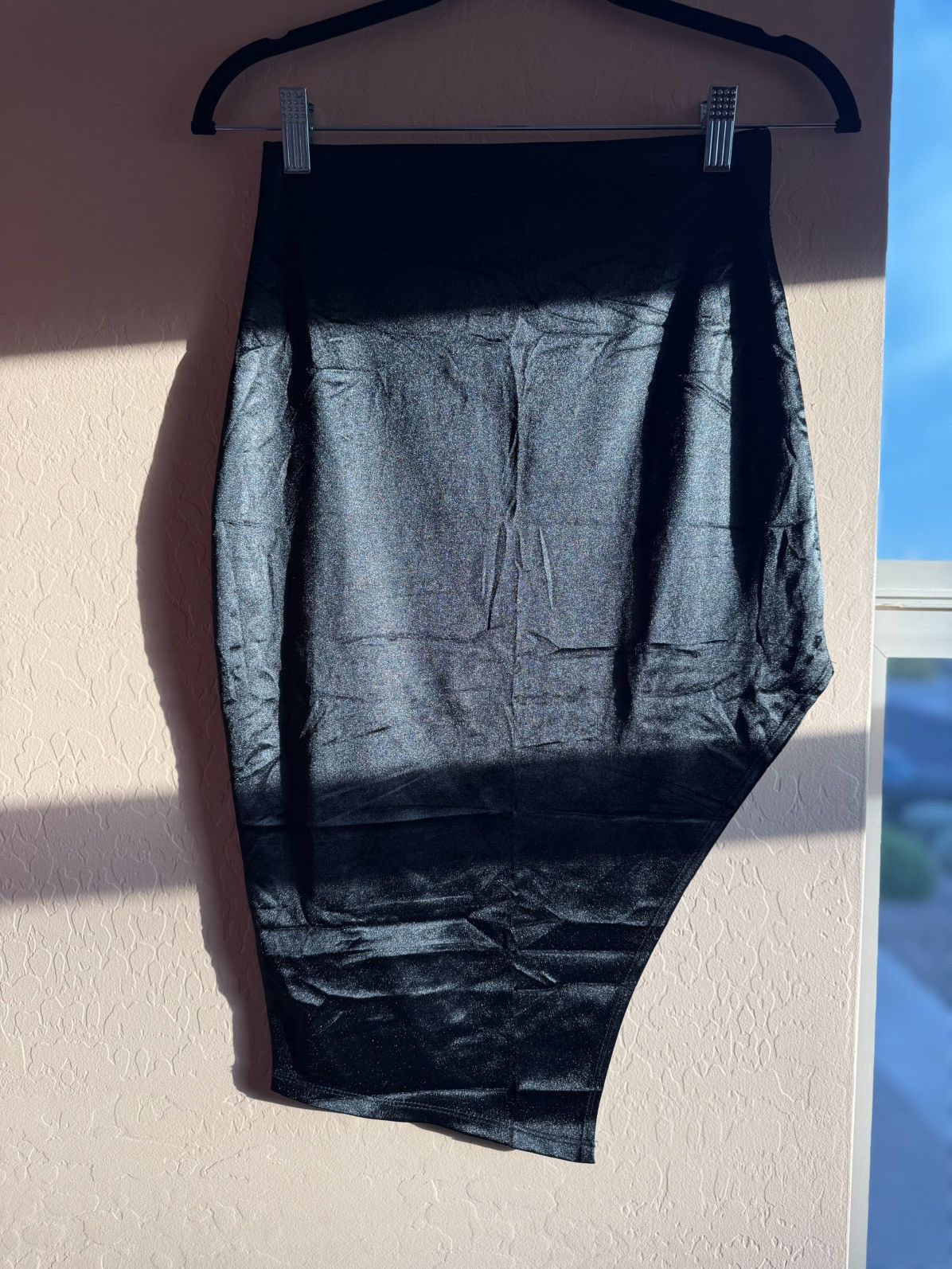 Almost Famous Almost Famous Asymmetrical Shimmer Skirt – Size S Size 28" / US 6 / IT 42 - 1 Thumbnail