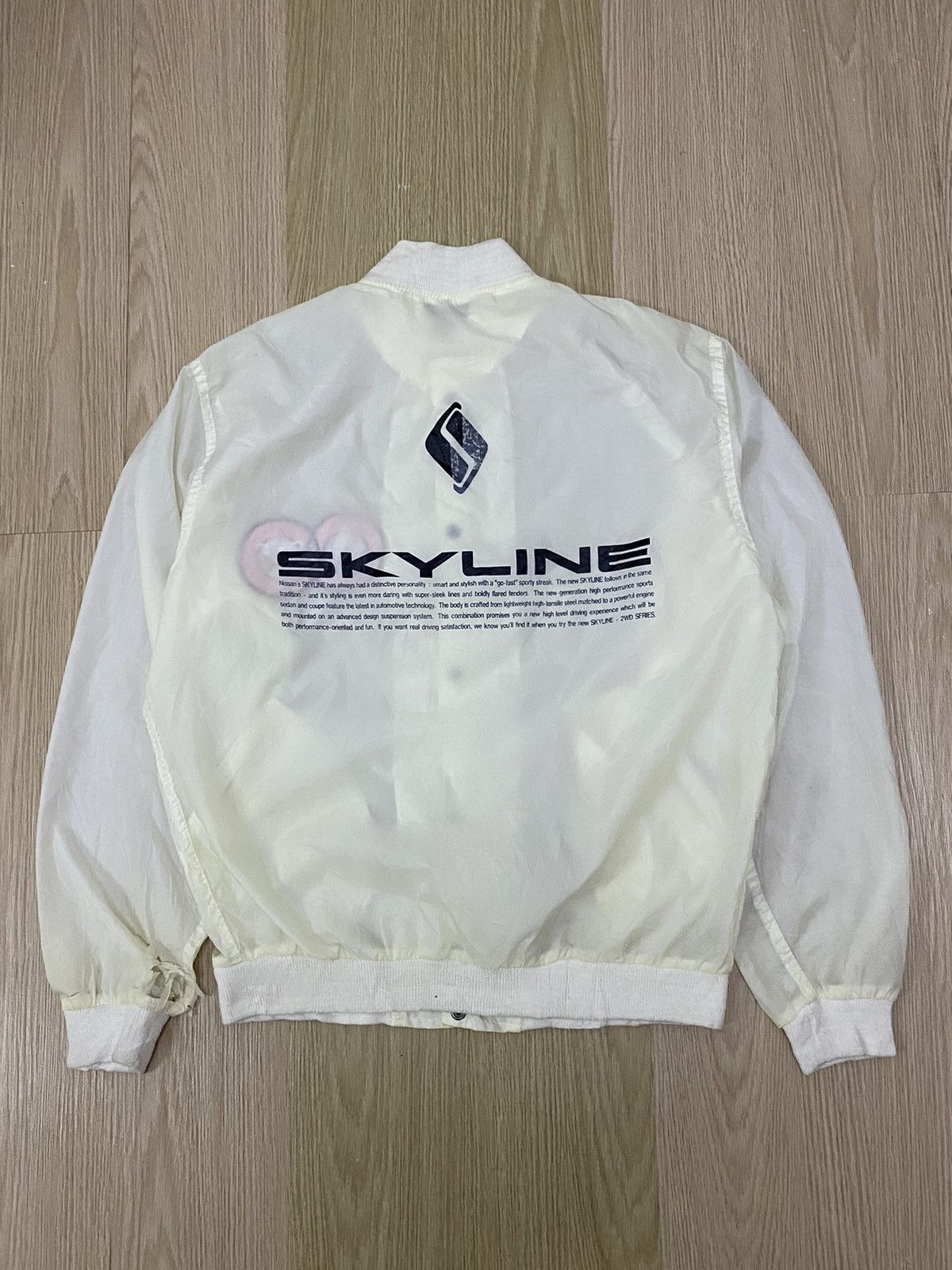 Japanese Brand × Vintage Nissan Skyline GTR R32 Godzilla 1989 Nismo jacket Size US L / EU 52-54 / 3 - 1 Thumbnail