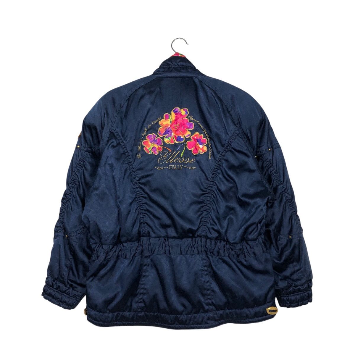 Japanese Brand × Vintage Vintage Bomber Jacket Ski Ellesse Multi Colour Cargo Pocket Size US M / EU 48-50 / 2 - 9 Thumbnail