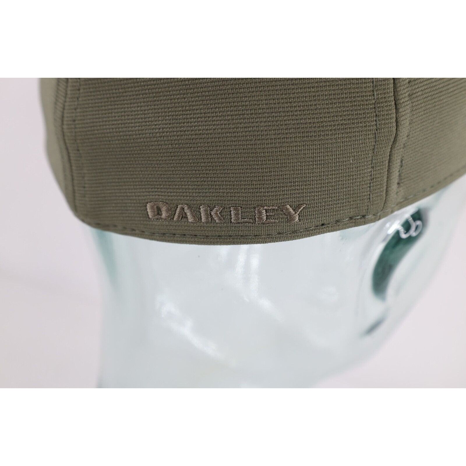 Oakley × Vintage Vintage Oakley Spell Out Metal O Logo Stretch Fitted Hat Cap Size ONE SIZE - 5 Thumbnail