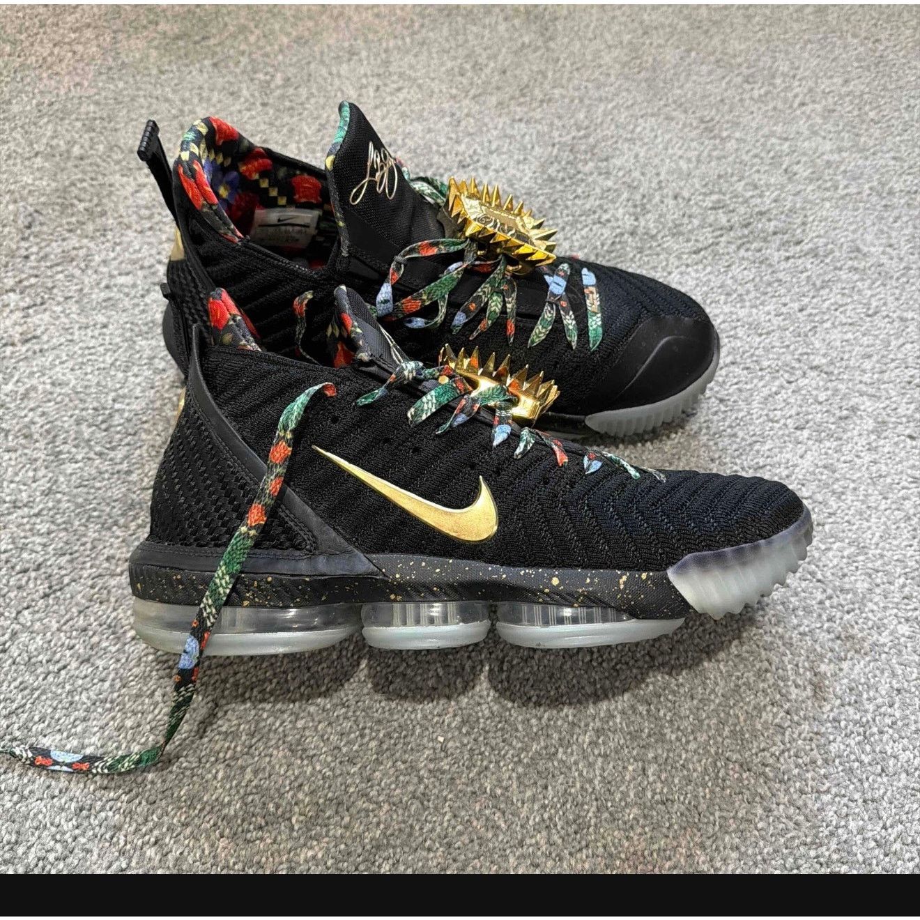 Nike Nike Lebron 16 KC CI1518-001 Watch the Throne size 10.5 Size US 10.5 / EU 43-44 - 1 Thumbnail