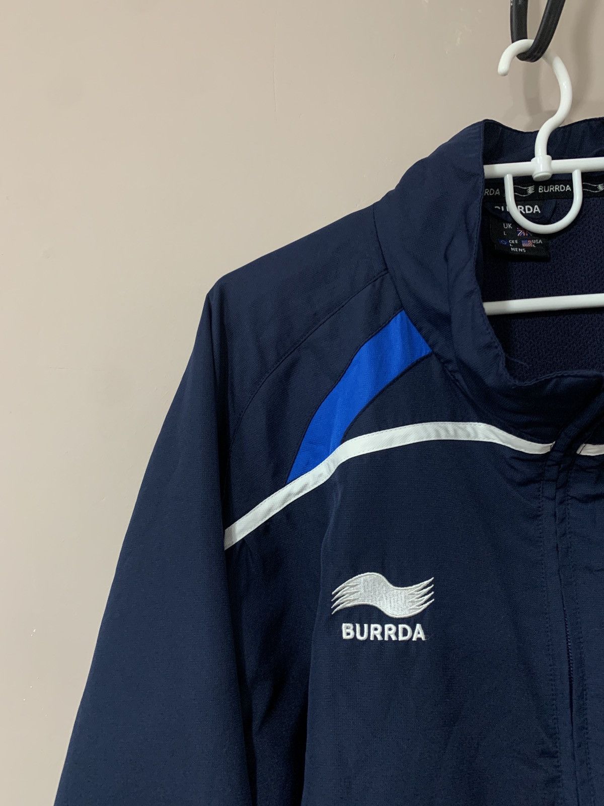 Vintage Watford Zip Football Jacket Burrda Sport Soccer Retro Sz L Size US L / EU 52-54 / 3 - 3 Thumbnail