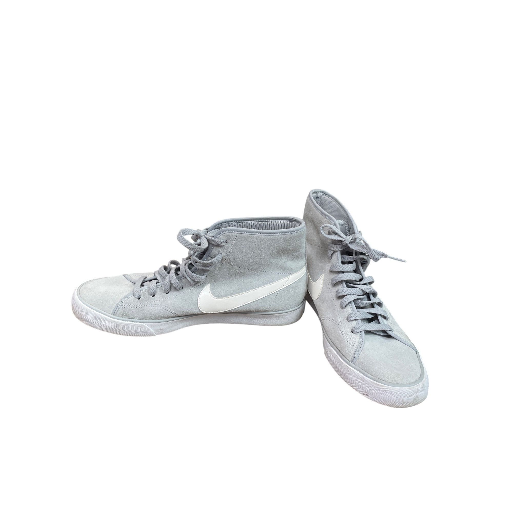Nike Nike Primo Court Mid Suede Top gray white Sneakers Size 10 S Size US 10 / EU 43 - 3 Thumbnail