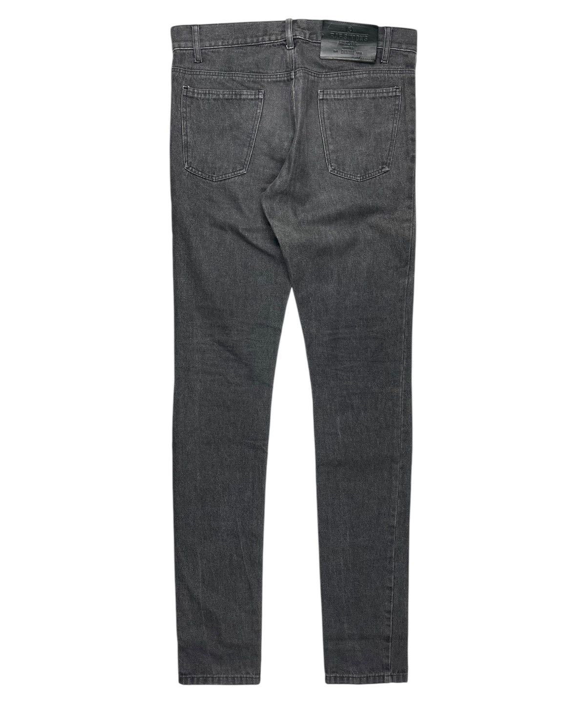 Raf Simons AW05 Raf Simons History Of My World Long Grey Denim Jeans Size US 30 / EU 46 - 2 Thumbnail