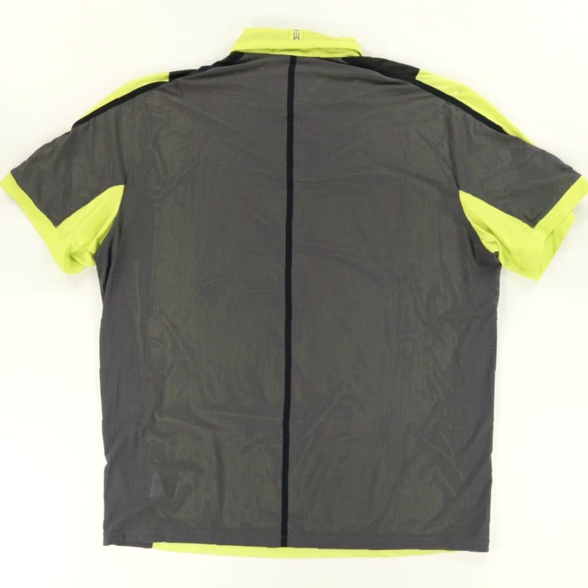 Nike Nike TW Perforated Panel Volt Stretch Colorblock Polo Shirt Yellow Men 2XL Shirt Polo Mens Colorblock Yellow 2XL TW Perforated Panel Volt Size US XXL / EU 58 / 5 - 4 Thumbnail