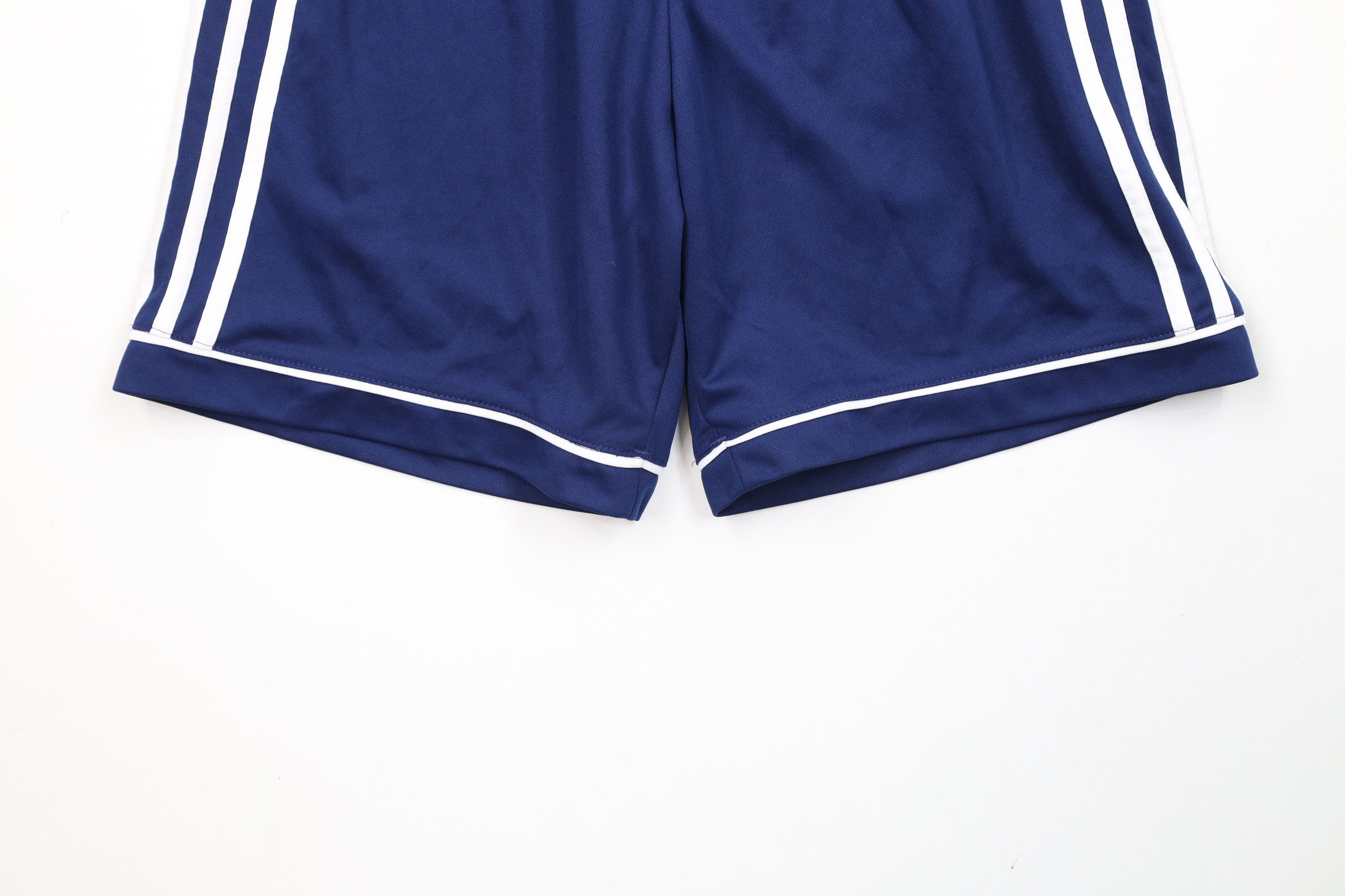 Adidas × Vintage Vintage Adidas Striped Running Jogging Soccer Shorts Blue Size US 30 / EU 46 - 4 Thumbnail
