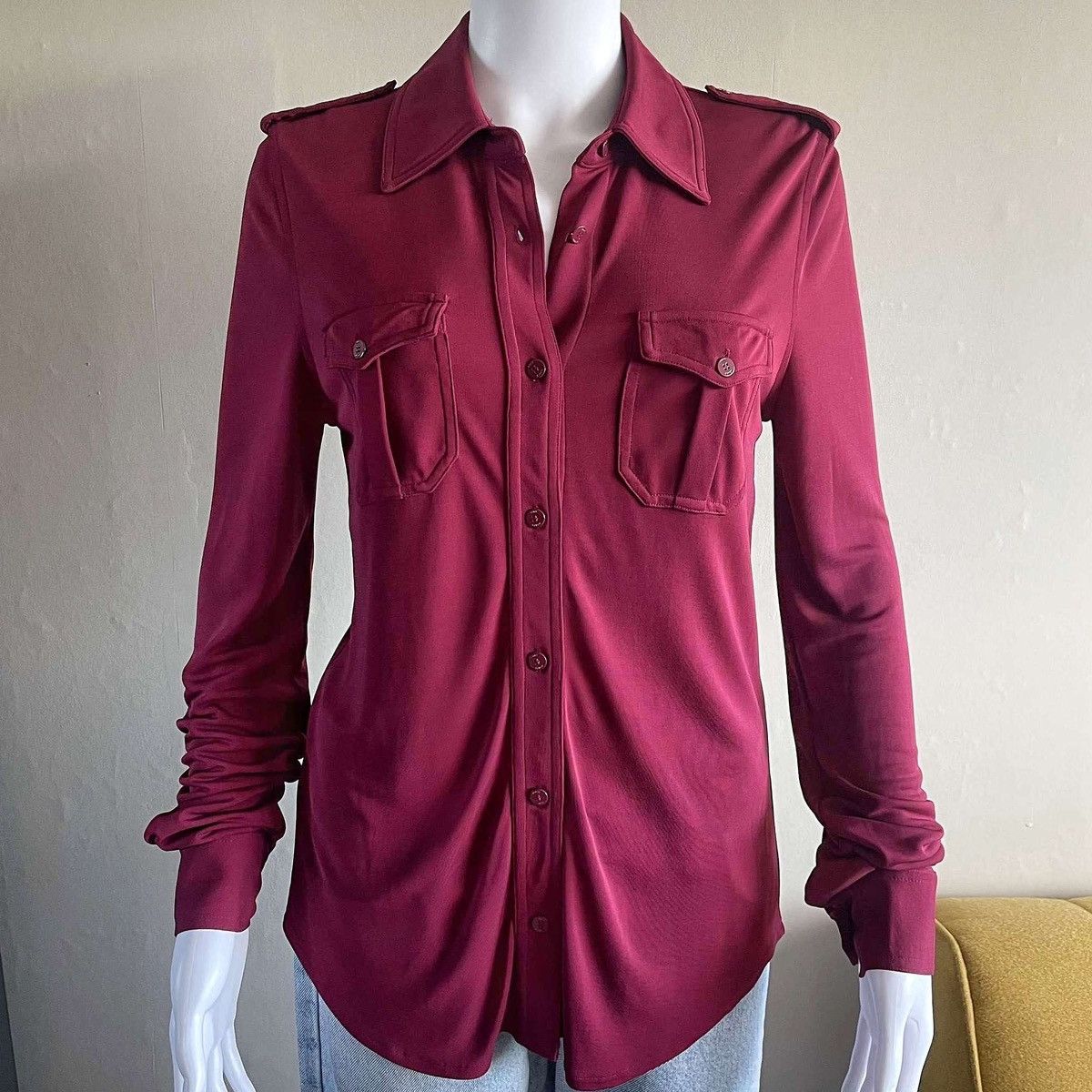 Tory Burch Tory Burch Lightweight Shirt Size S / US 4 / IT 40 - 1 Thumbnail