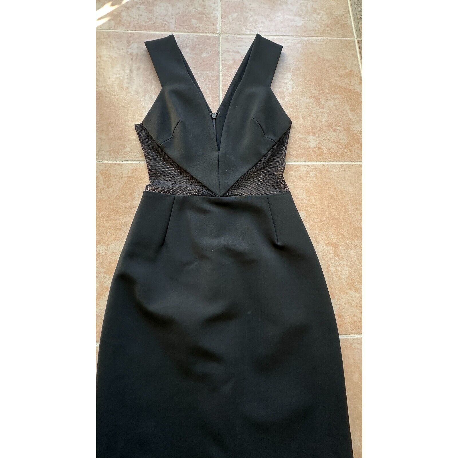 Other Cushnie et Ochs Dress with Mesh Cutouts in Black Size 0 Size XS / US 0-2 / IT 36-38 - 3 Thumbnail