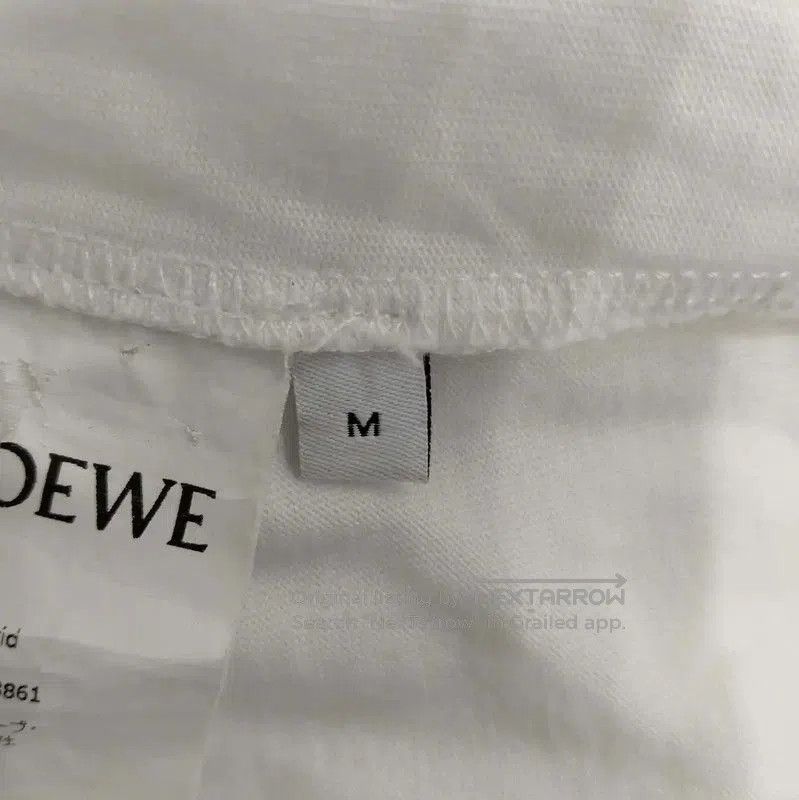 Loewe Loewe Summer White Cotton Short Sleeve T-Shirt . Size M / US 6-8 / IT 42-44 - 5 Thumbnail
