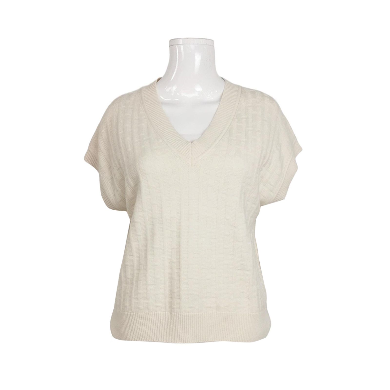 Hermes Hermes Women it_36 Short Sleeve Shirts Size XS / US 0-2 / IT 36-38 - 1 Thumbnail